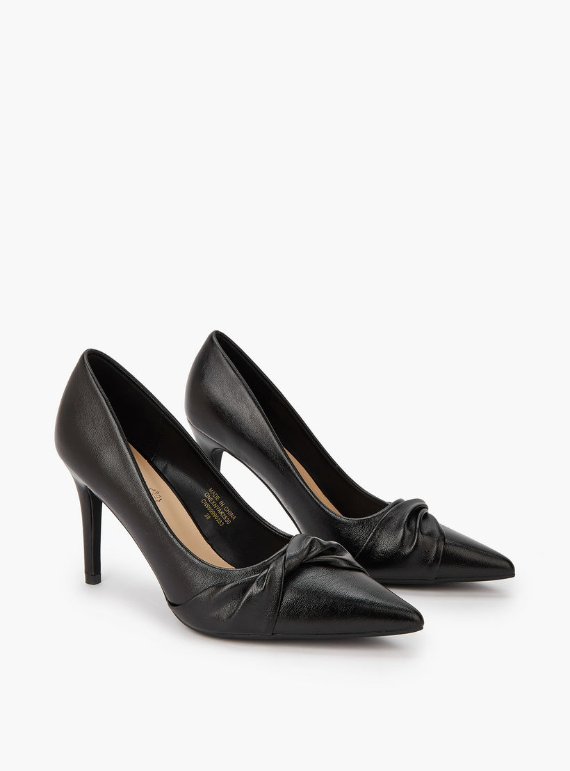 حذاء كلاسيكي سهل الارتداء بكعب ستيليتو وزينة عقدة من بابريكا-women-shoes-heels-image-5