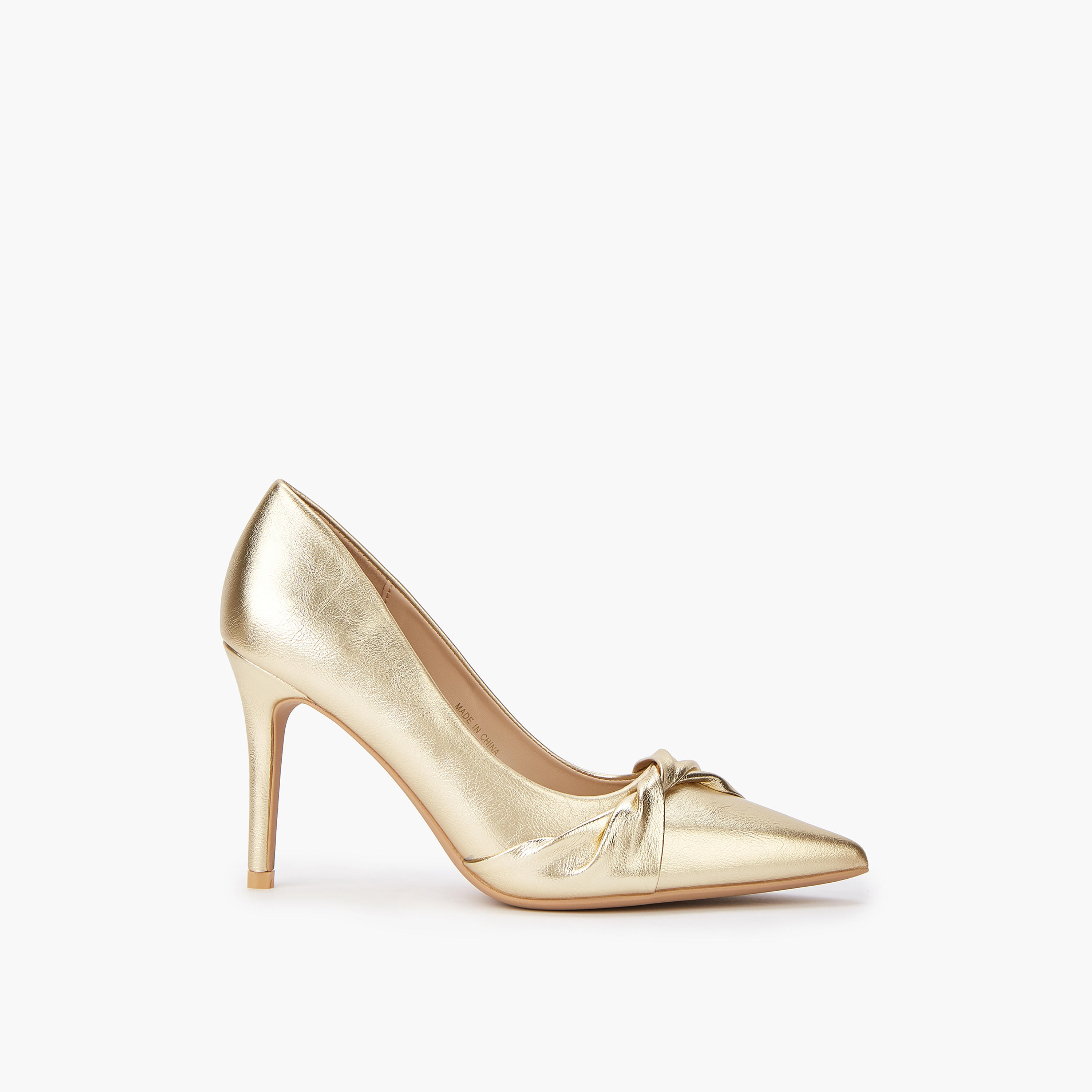 حذاء كلاسيكي سهل الارتداء بكعب ستيليتو وزينة عقدة من بابريكا-women-shoes-heels-image-3
