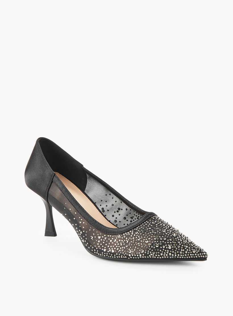 حذاء بكعب عريض مزين للنساء من بابريكا-women-shoes-sandals-heeled-image-2