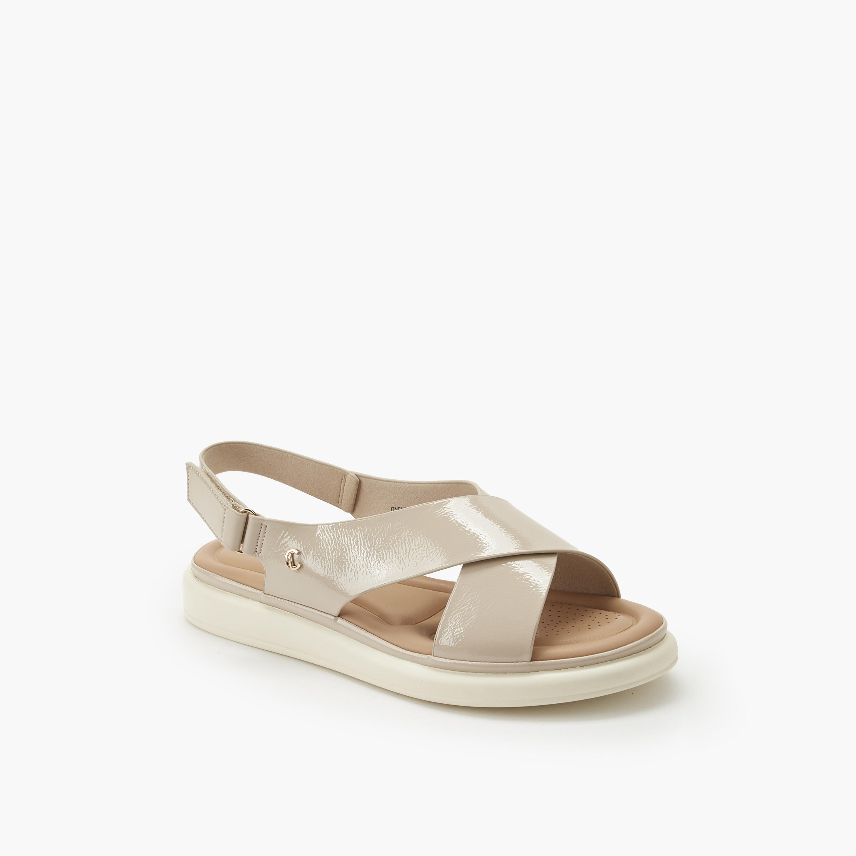 صندل بشريط إغلاق للنساء من لو كونفورت-women-shoes-sandals-flats-image-2