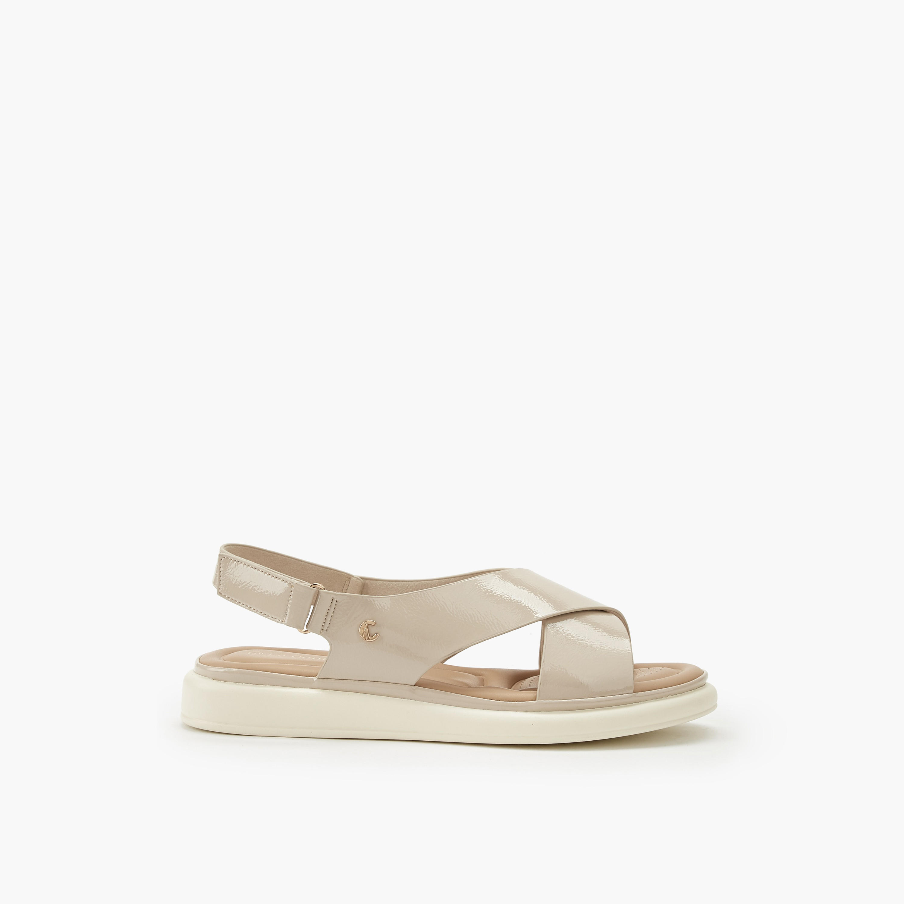 صندل بشريط إغلاق للنساء من لو كونفورت-women-shoes-sandals-flats-image-3