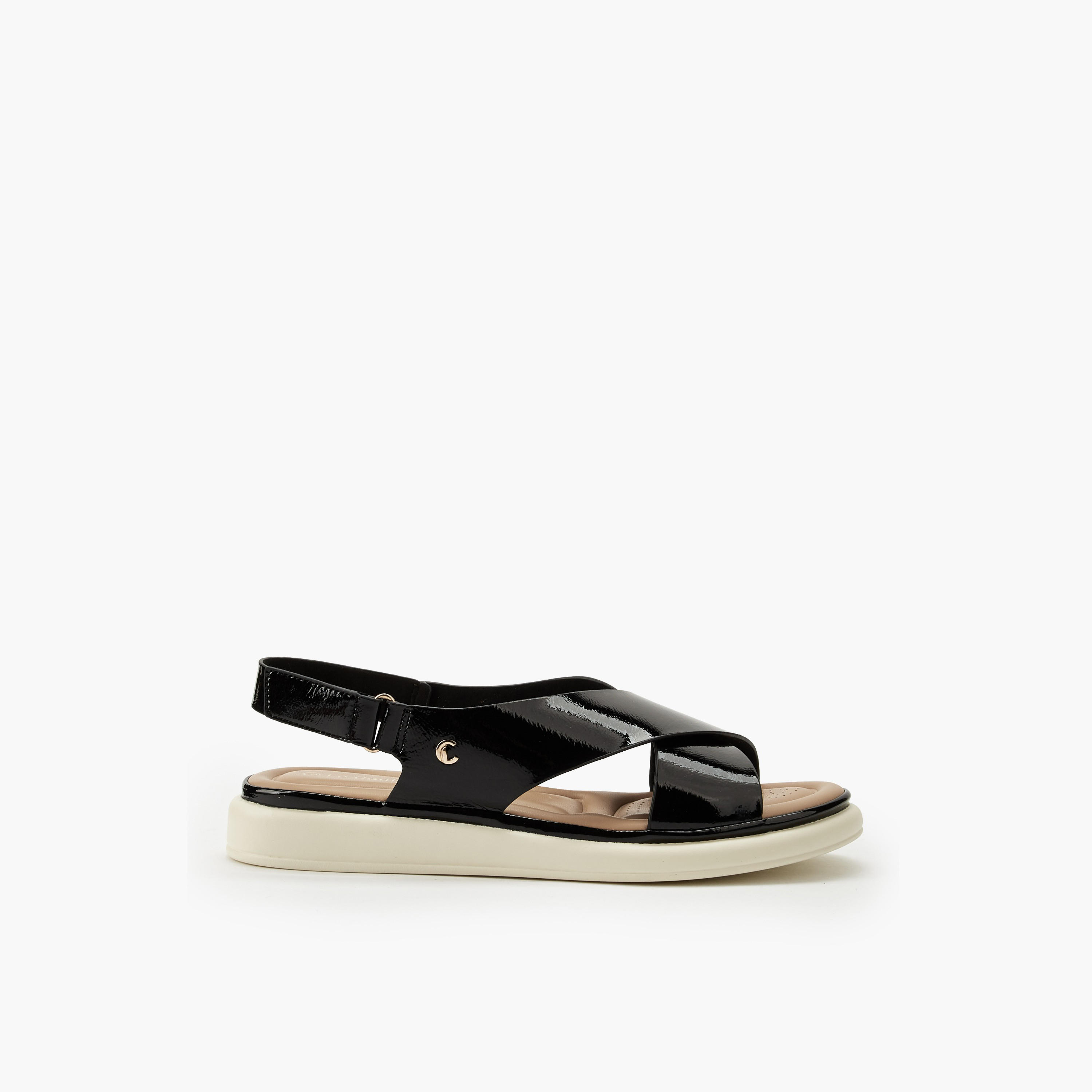 صندل بشريط إغلاق للنساء من لو كونفورت-women-shoes-sandals-flats-image-3