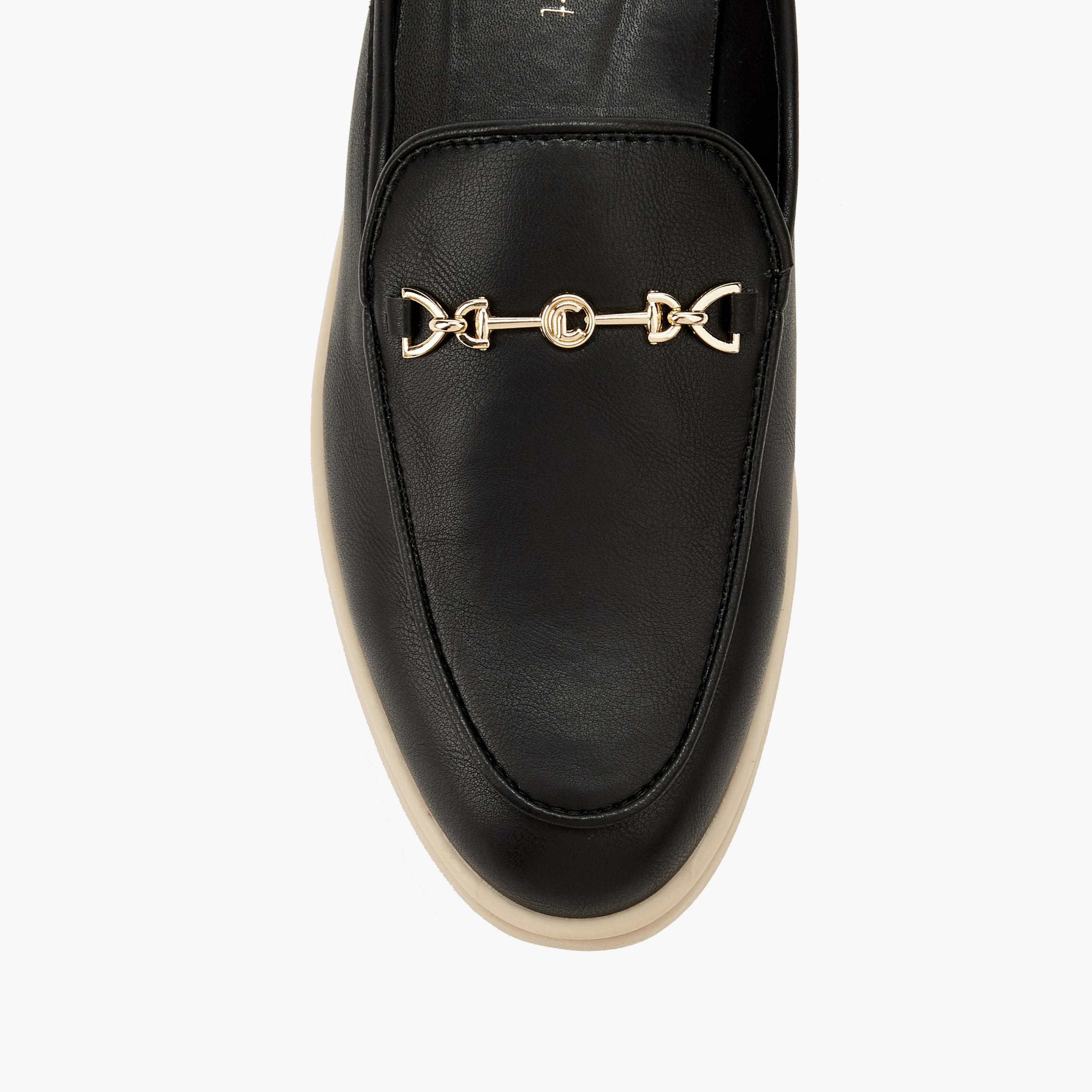 حذاء ميول سهل الارتداء للنساء من لو كونفورت-women-shoes-flats-mules-image-4
