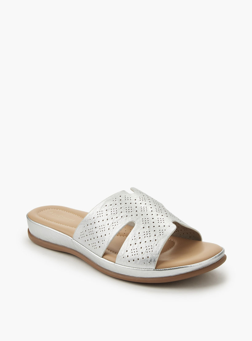 صندل سهل الارتداء مثقّب للنساء من لو كونفورت-women-shoes-flats-sandals-image-2
