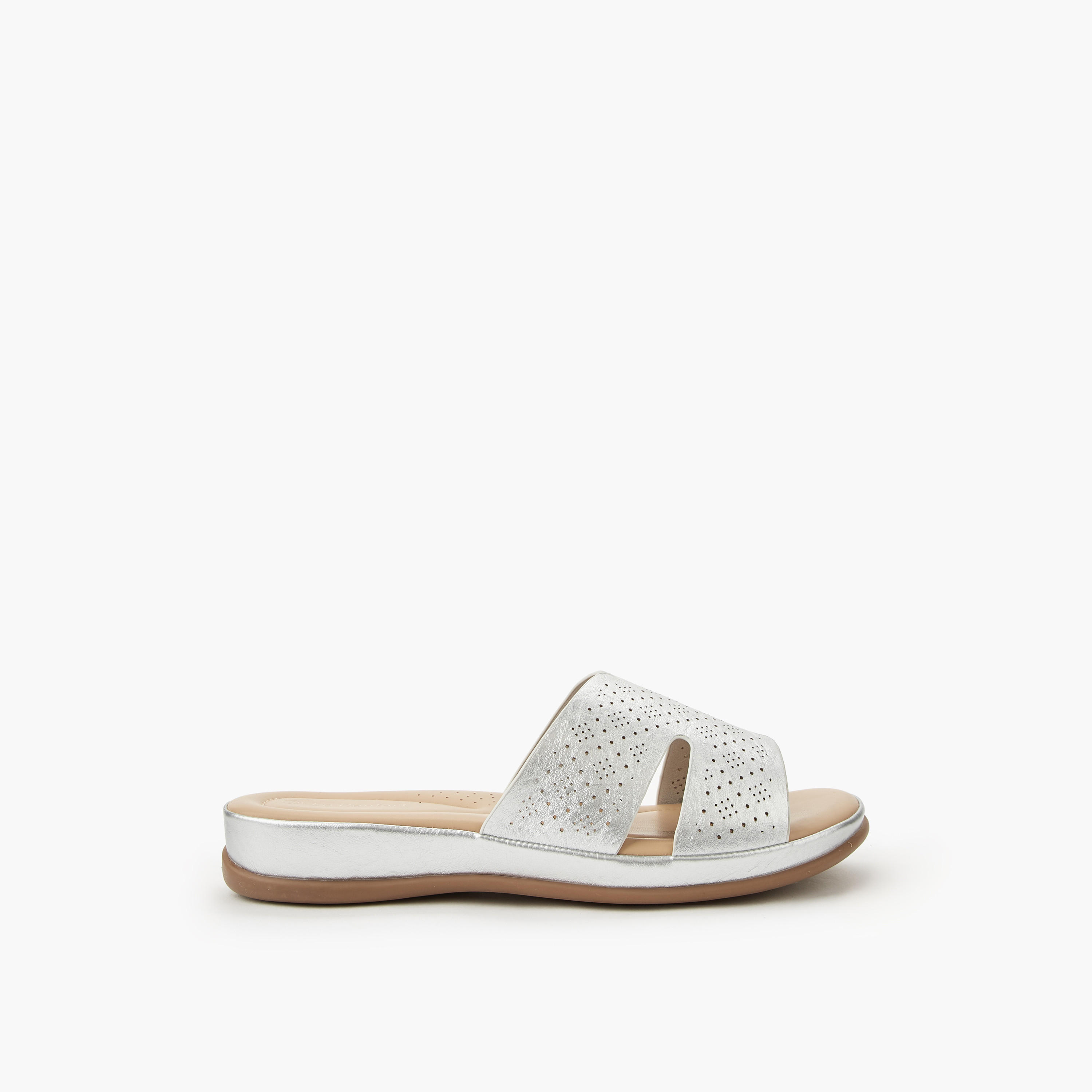 صندل سهل الارتداء مثقّب للنساء من لو كونفورت-women-shoes-flats-sandals-image-3