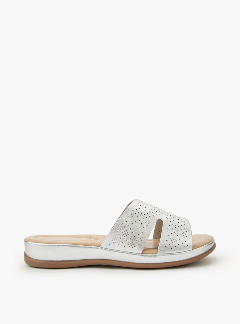 صندل سهل الارتداء مثقّب للنساء من لو كونفورت-women-shoes-flats-sandals-image-3