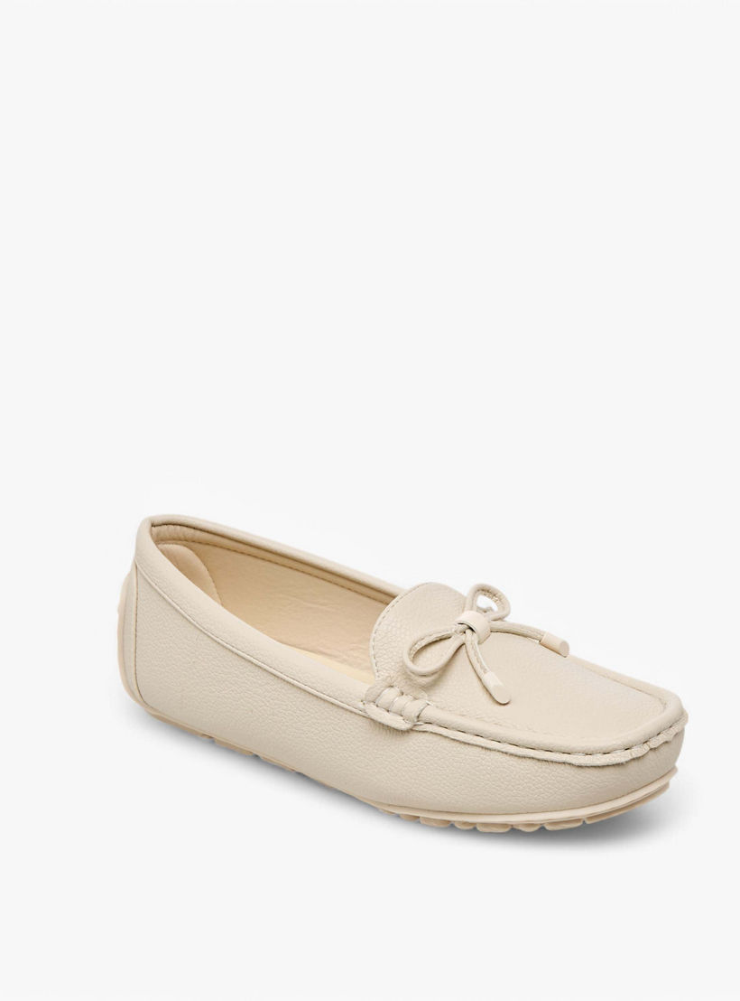 لوفر سهل الارتداء بزينة فيونكة من بابريكا-women-shoes-flats-loafers-image-2