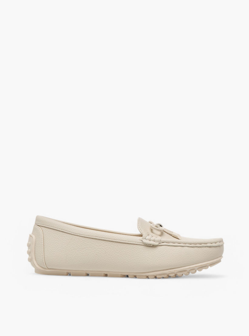 لوفر سهل الارتداء بزينة فيونكة من بابريكا-women-shoes-flats-loafers-image-3