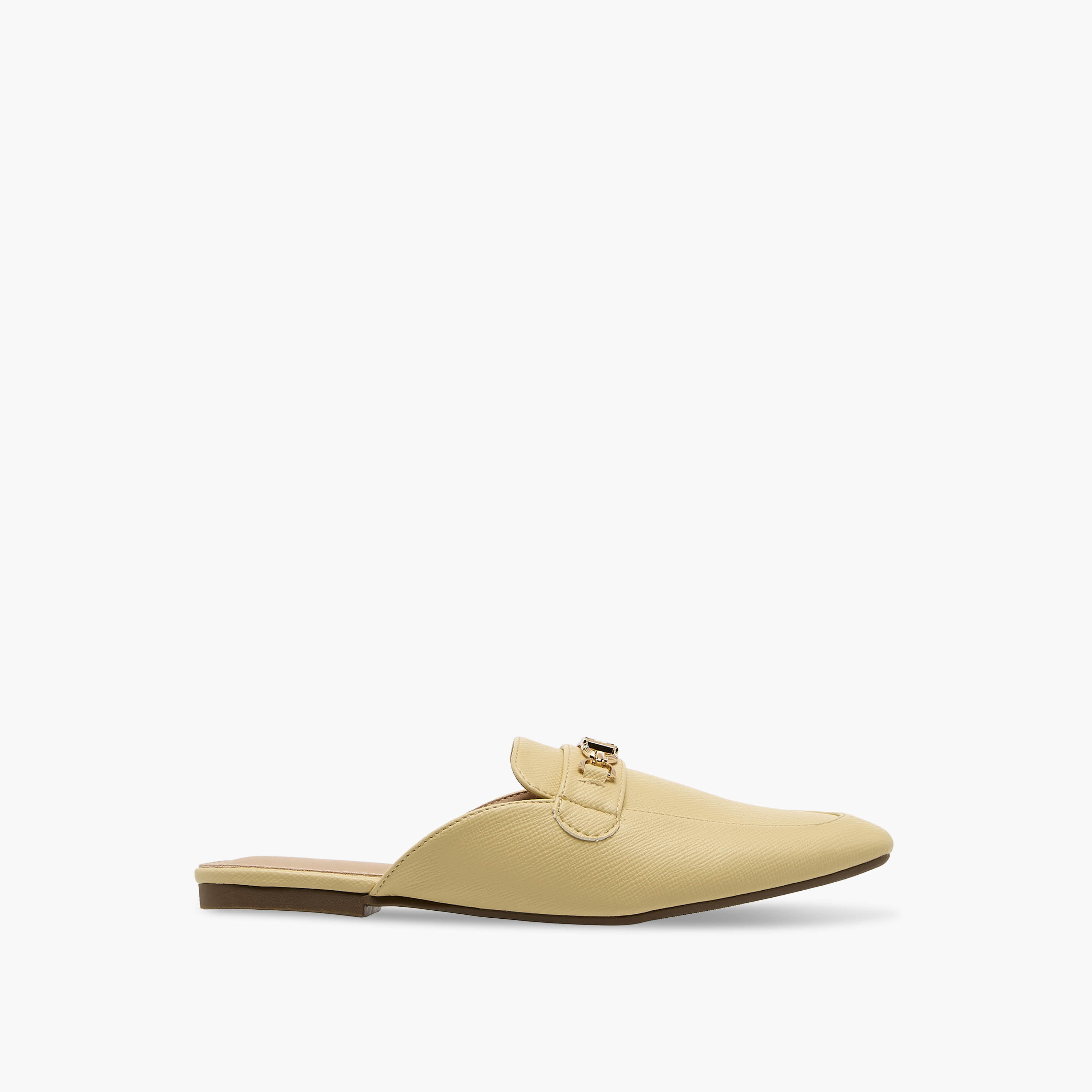 حذاء ميول بزينة معدن للنساء من فلورا بيلا-women-shoes-flats-mules-image-3