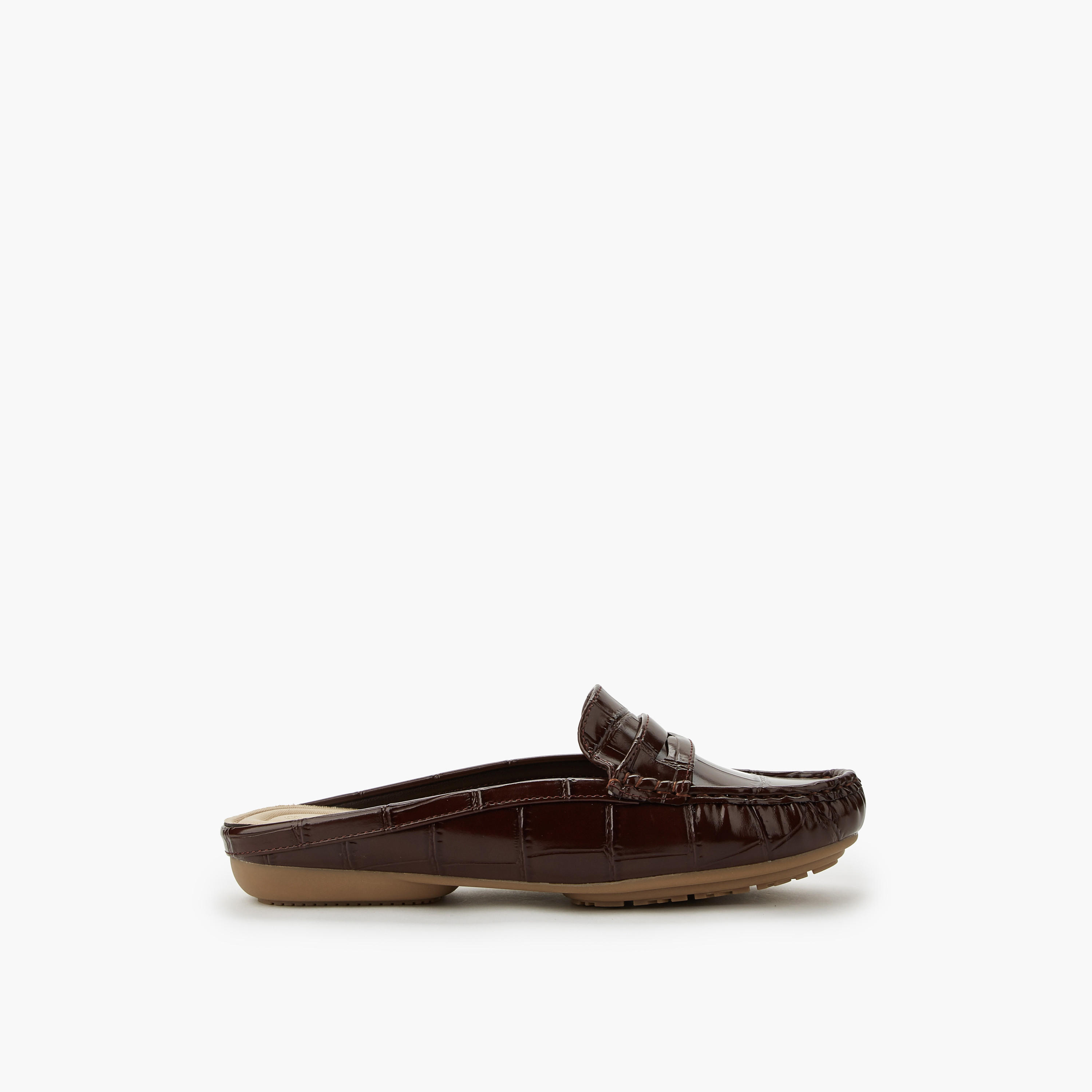 حذاء ميول بارز الملمس للنساء من لو كونفورت-women-shoes-flats-mules-image-3