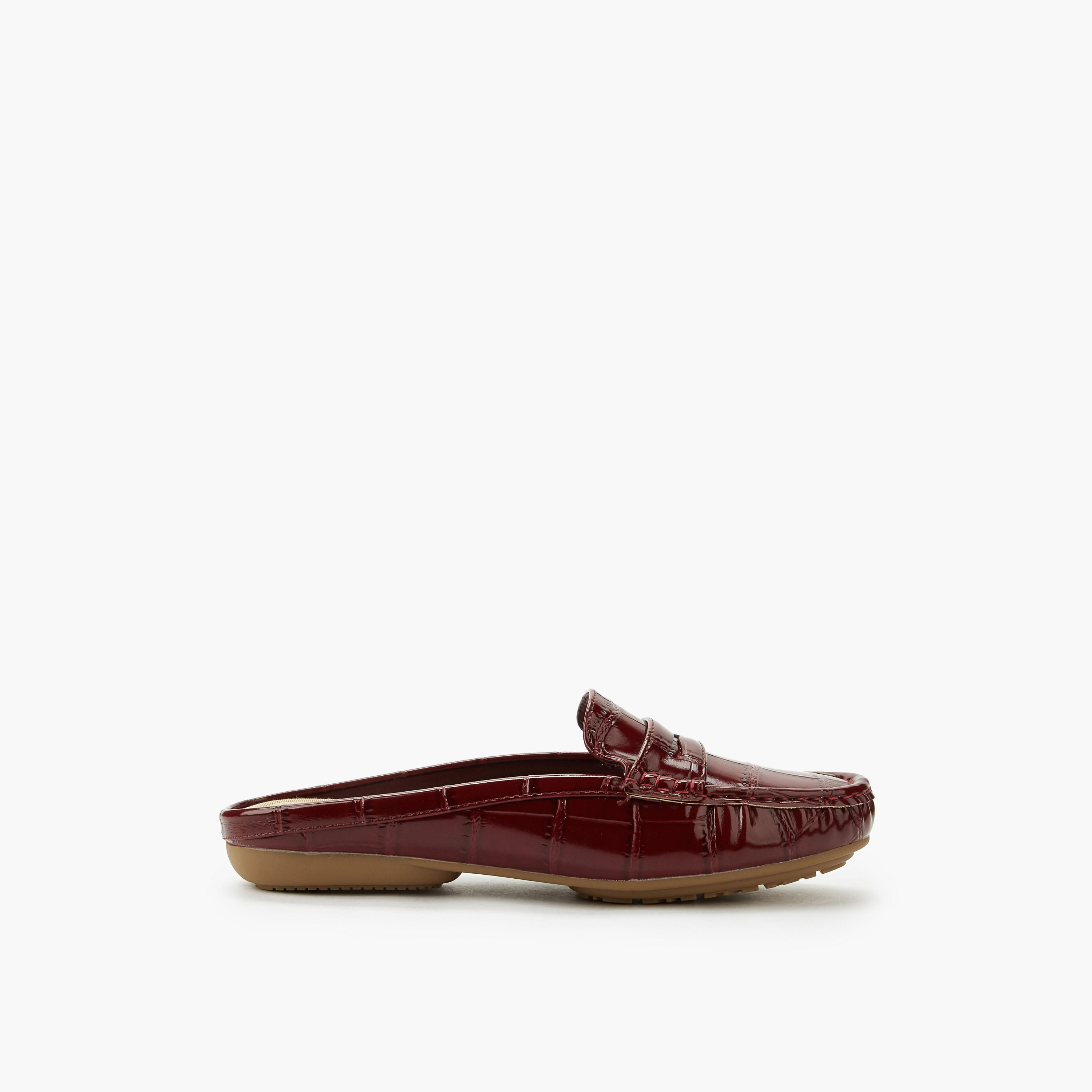 حذاء ميول بارز الملمس للنساء من لو كونفورت-women-shoes-flats-mules-image-3