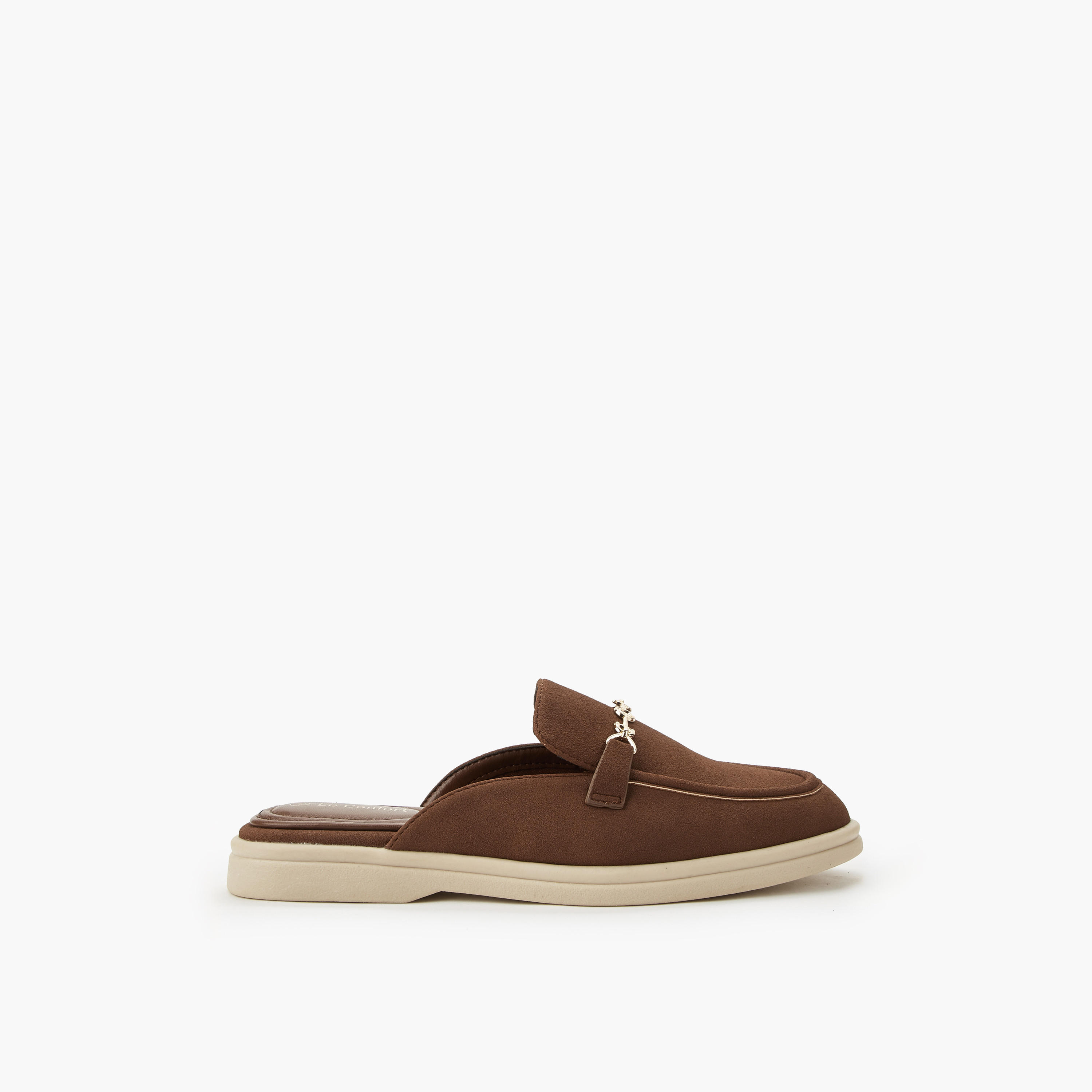 Le Confort Women Metallic Detail Mules-women-shoes-flats-mules-image-3