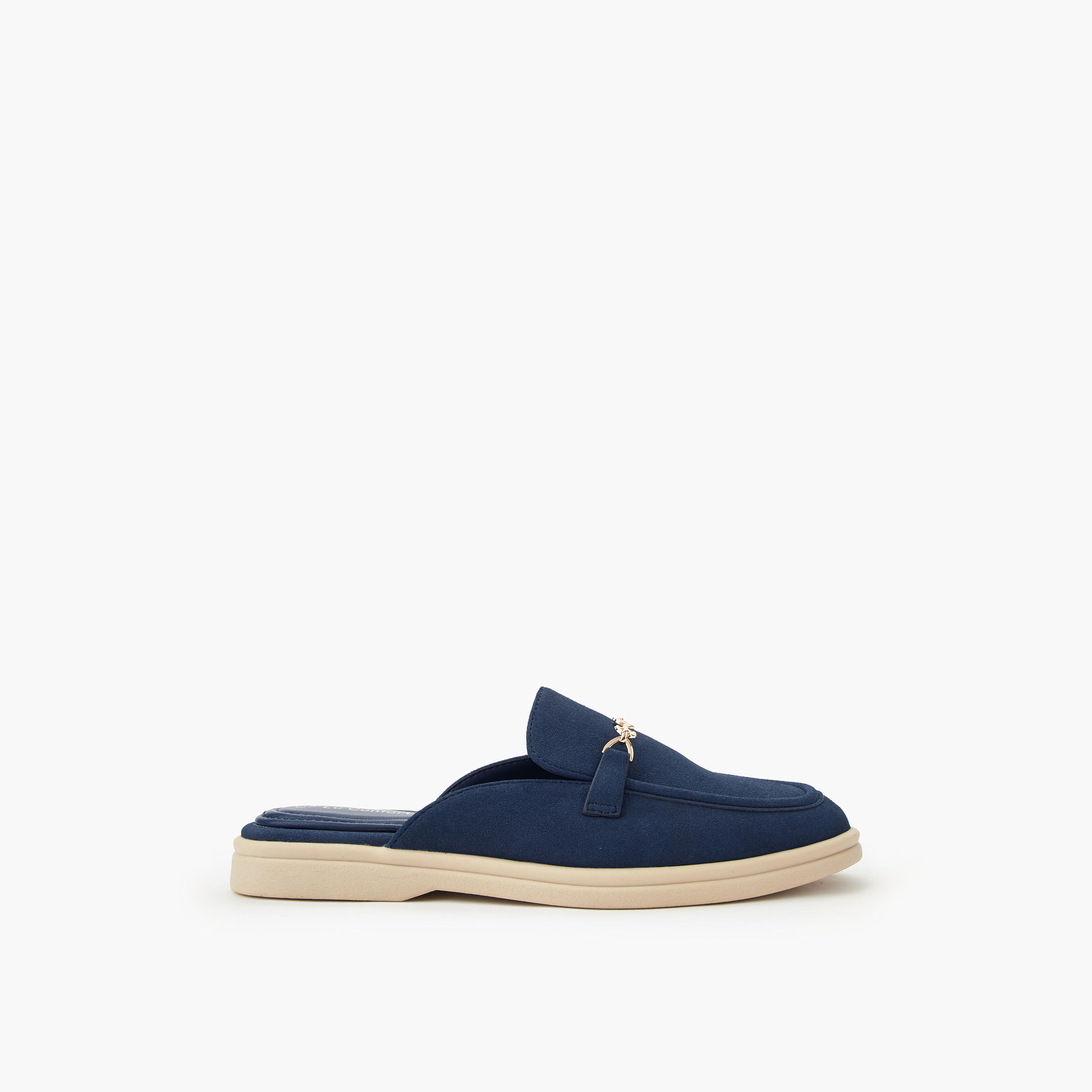 Le Confort Women Metallic Detail Mules-women-shoes-flats-mules-image-3