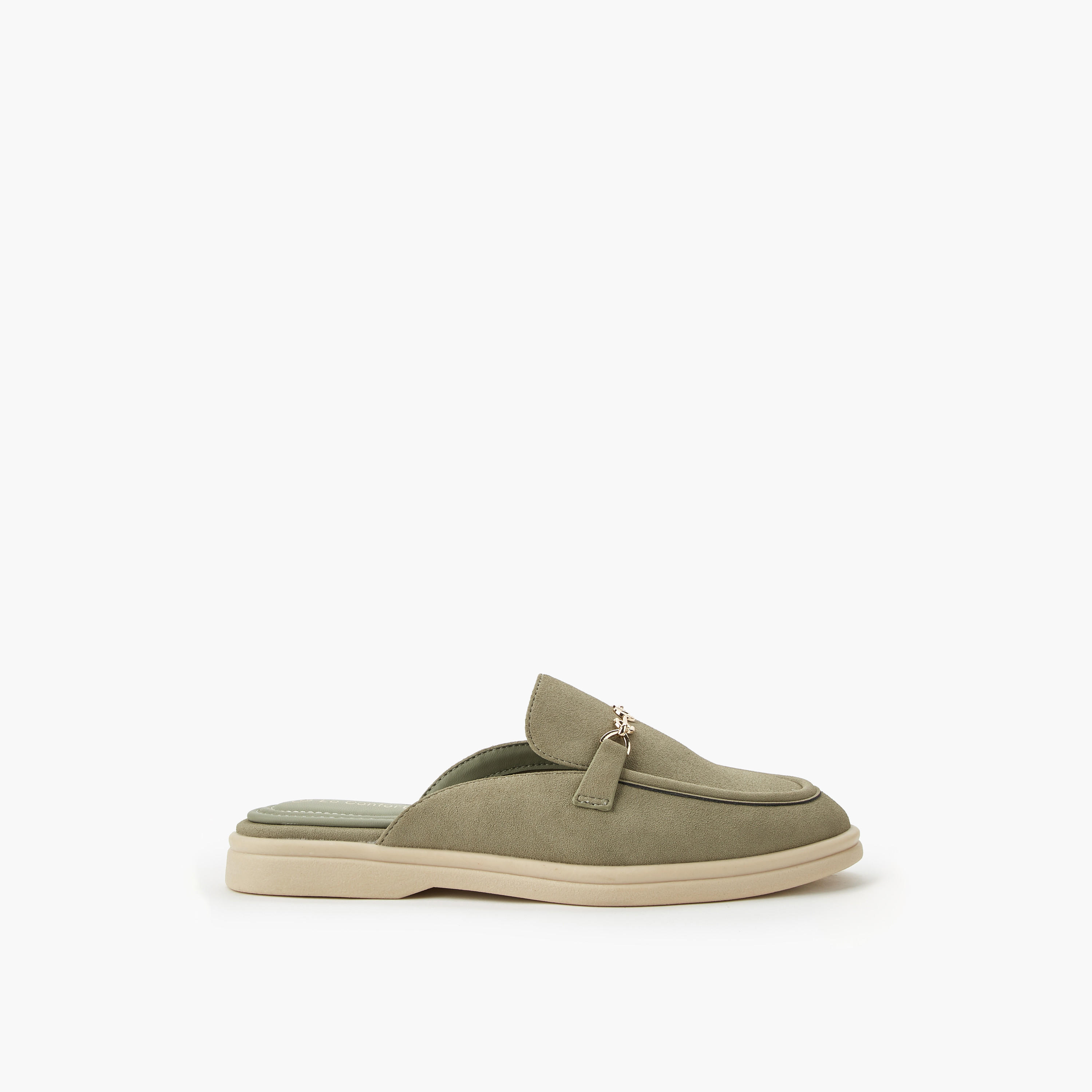 Le Confort Women Metallic Detail Mules-women-shoes-flats-mules-image-3