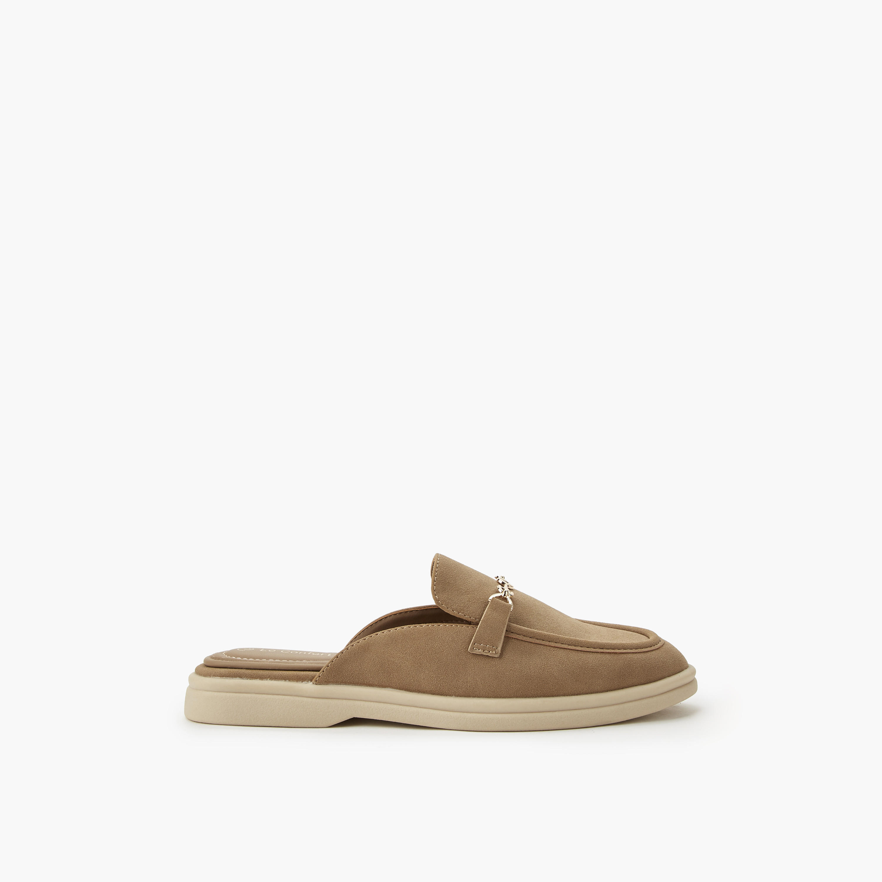Le Confort Women Metallic Detail Mules-women-shoes-flats-mules-image-3