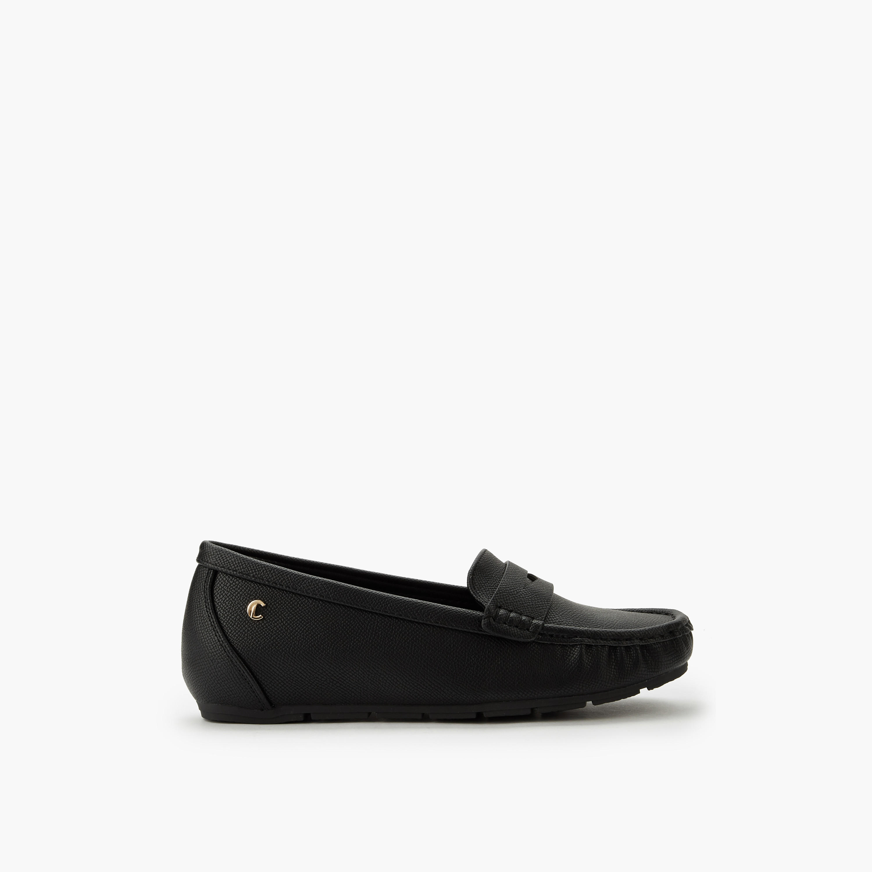 Le Confort Women Textured Loafers-women-shoes-flats-loafers-image-2