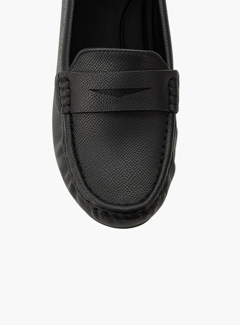 Le Confort Women Textured Loafers-women-shoes-flats-loafers-image-4
