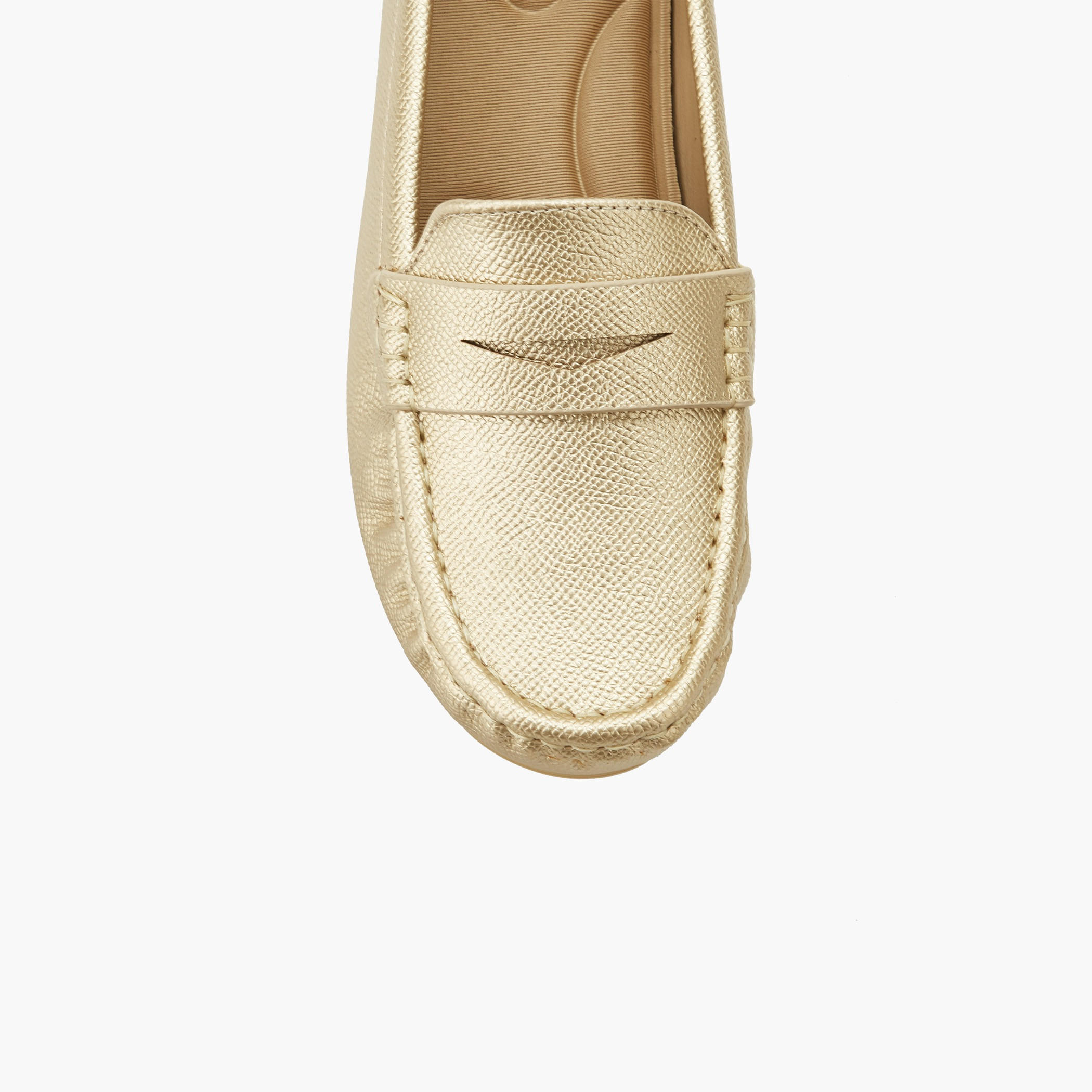 Le Confort Women Textured Loafers-women-shoes-flats-loafers-image-5