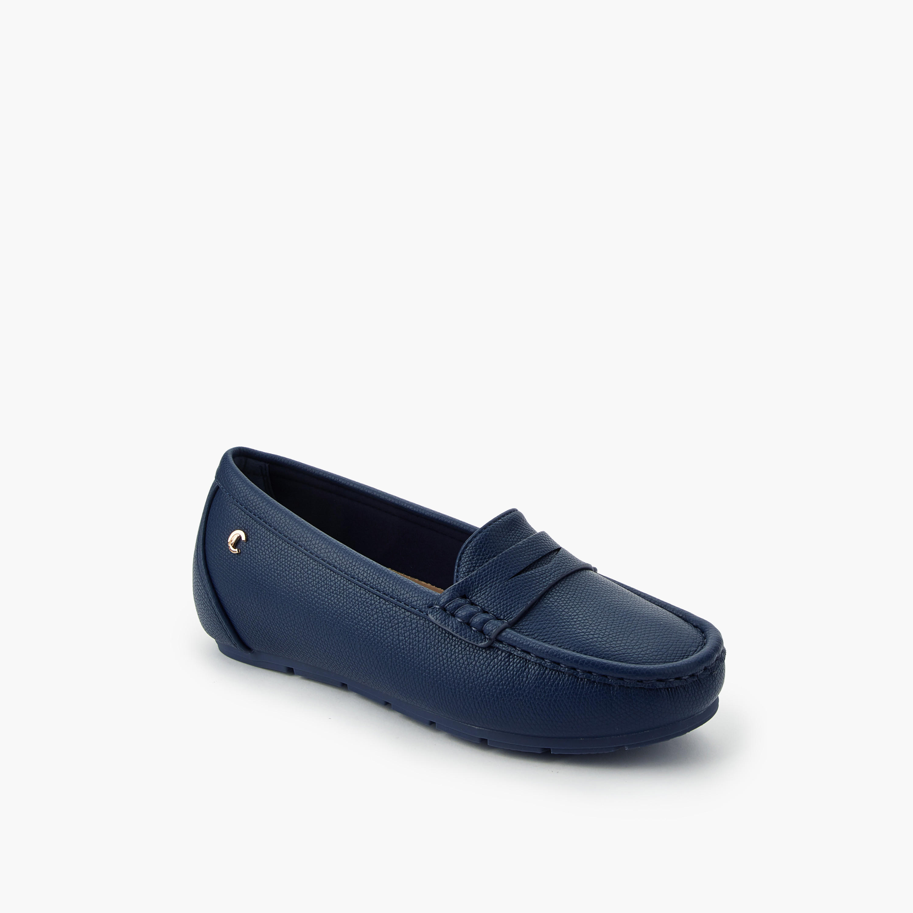 Le Confort Women Textured Loafers-women-shoes-flats-loafers-image-2