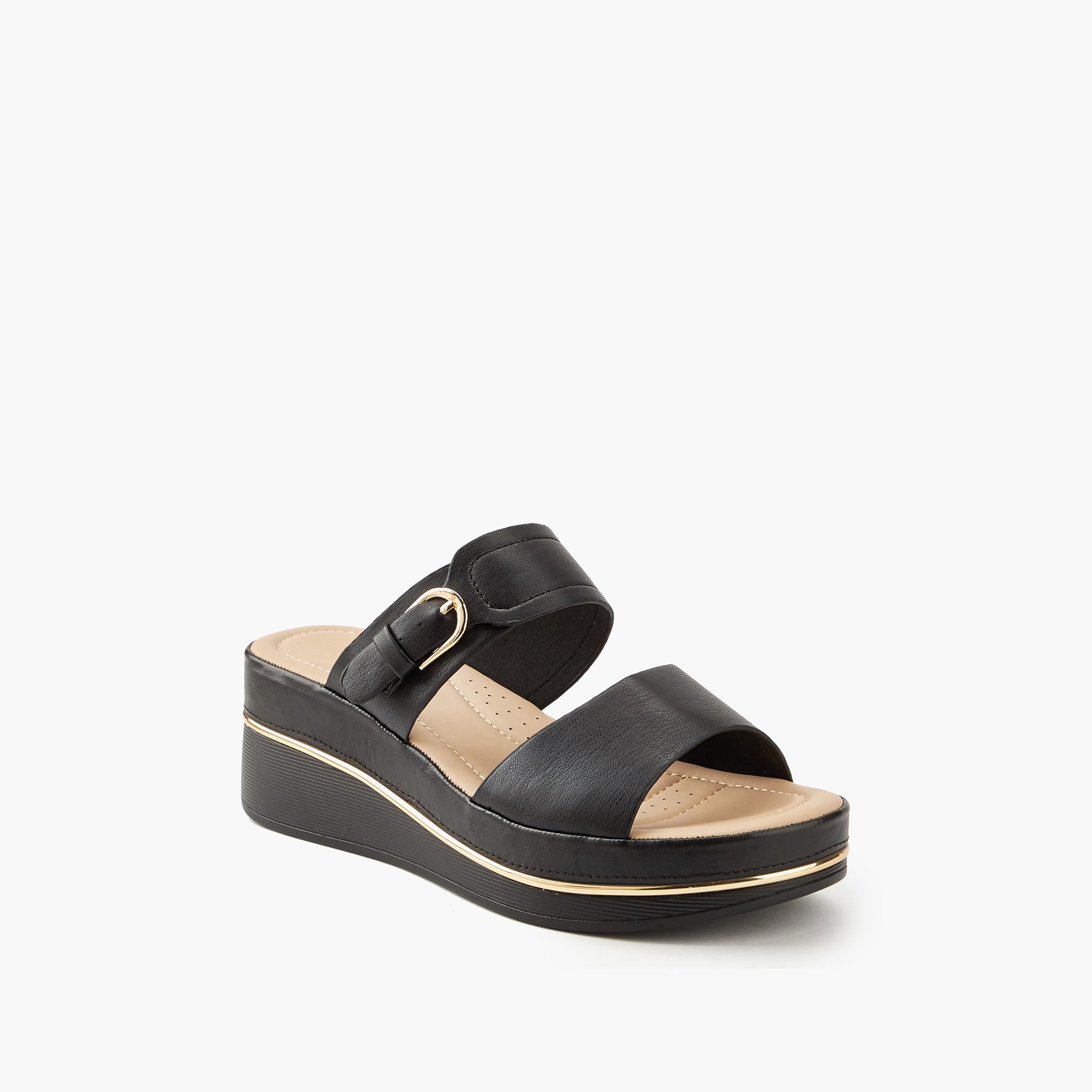 صندل سهل الارتداء بزينة إبزيم من فلورا بيلا-women-shoes-sandals-heeled-image-3