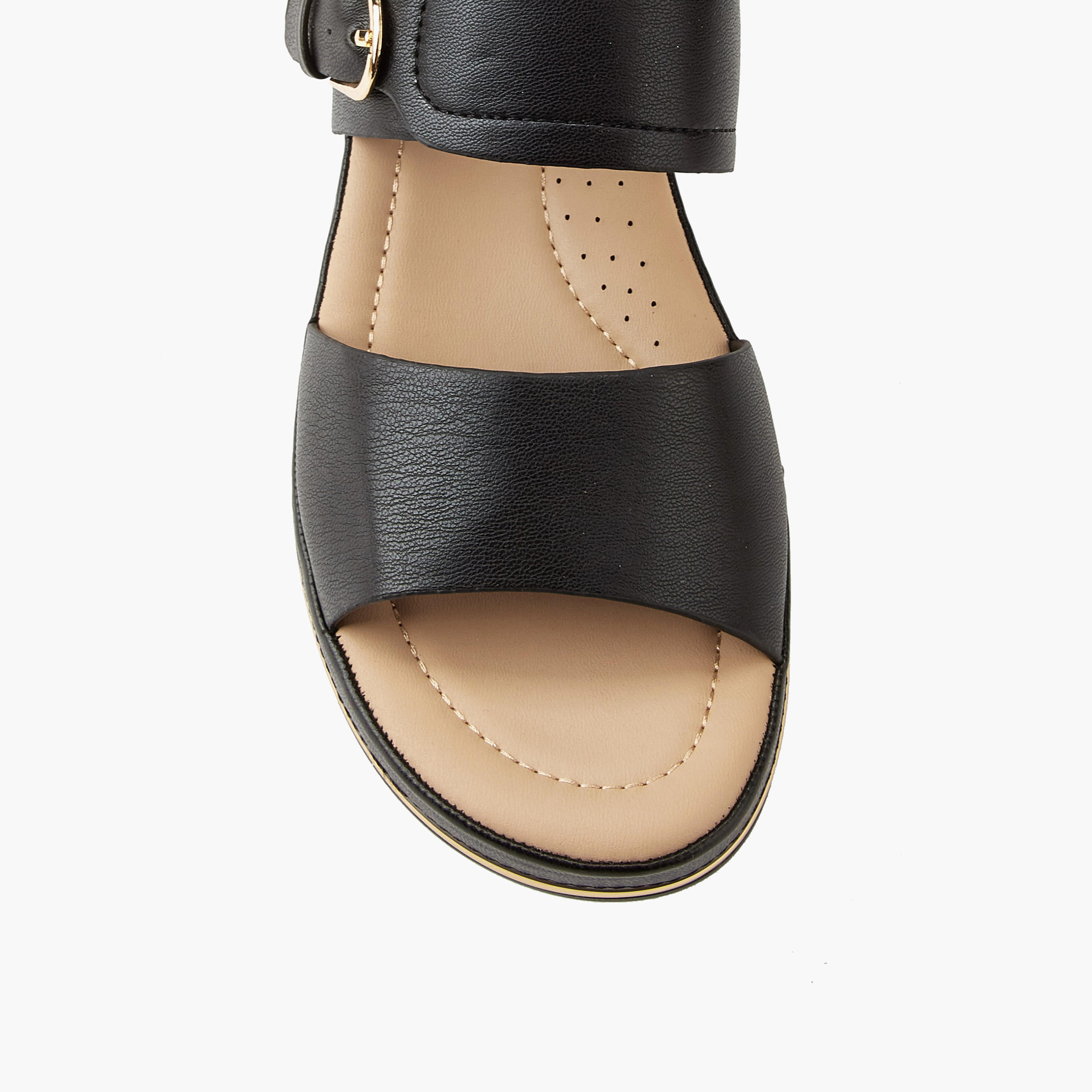 صندل سهل الارتداء بزينة إبزيم من فلورا بيلا-women-shoes-sandals-heeled-image-4