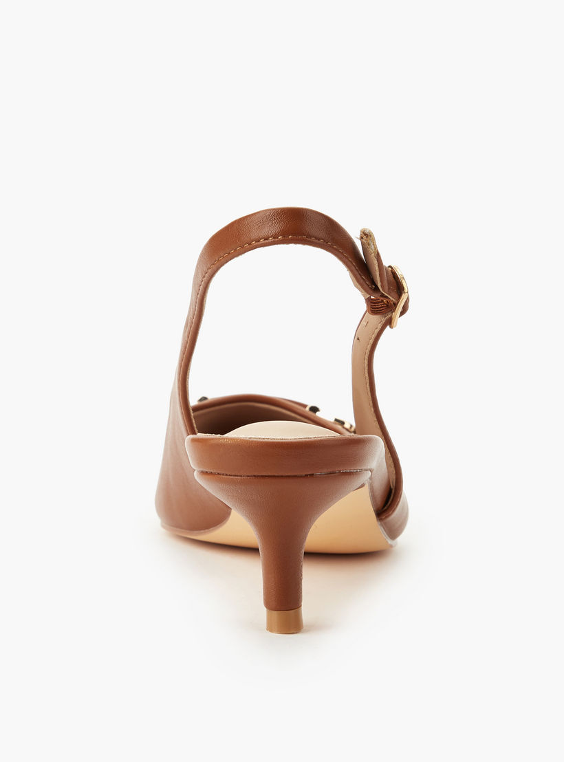 حذاء بكعب صغير ومقدمة مدببة للنساء من فلورا بيلا-women-shoes-heels-image-5