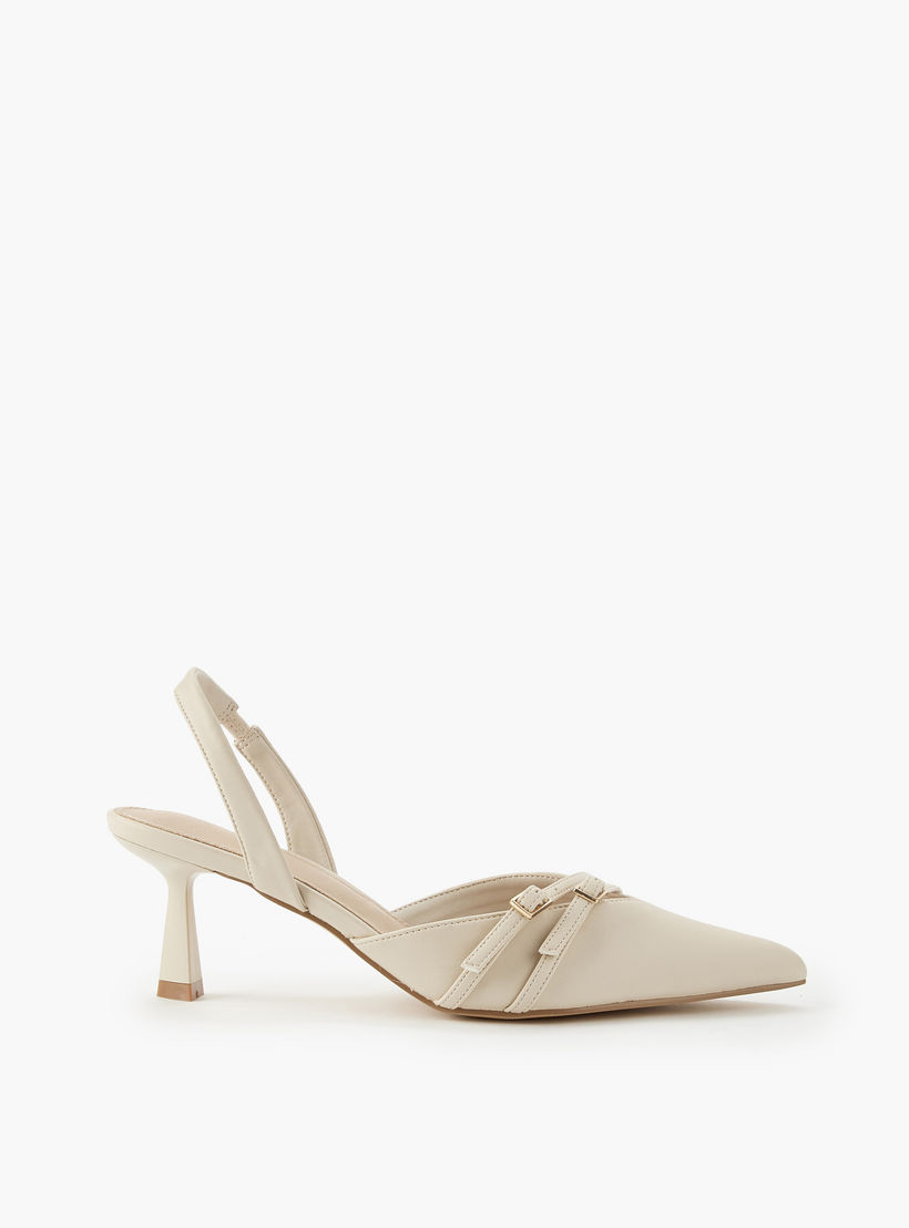 Flora Bella Women Buckle Accent Slingback Shoes-women-shoes-heels-image-2