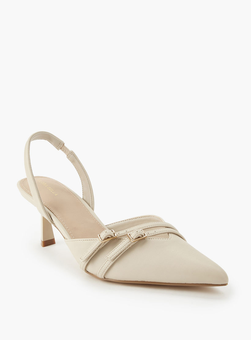 Flora Bella Women Buckle Accent Slingback Shoes-women-shoes-heels-image-3