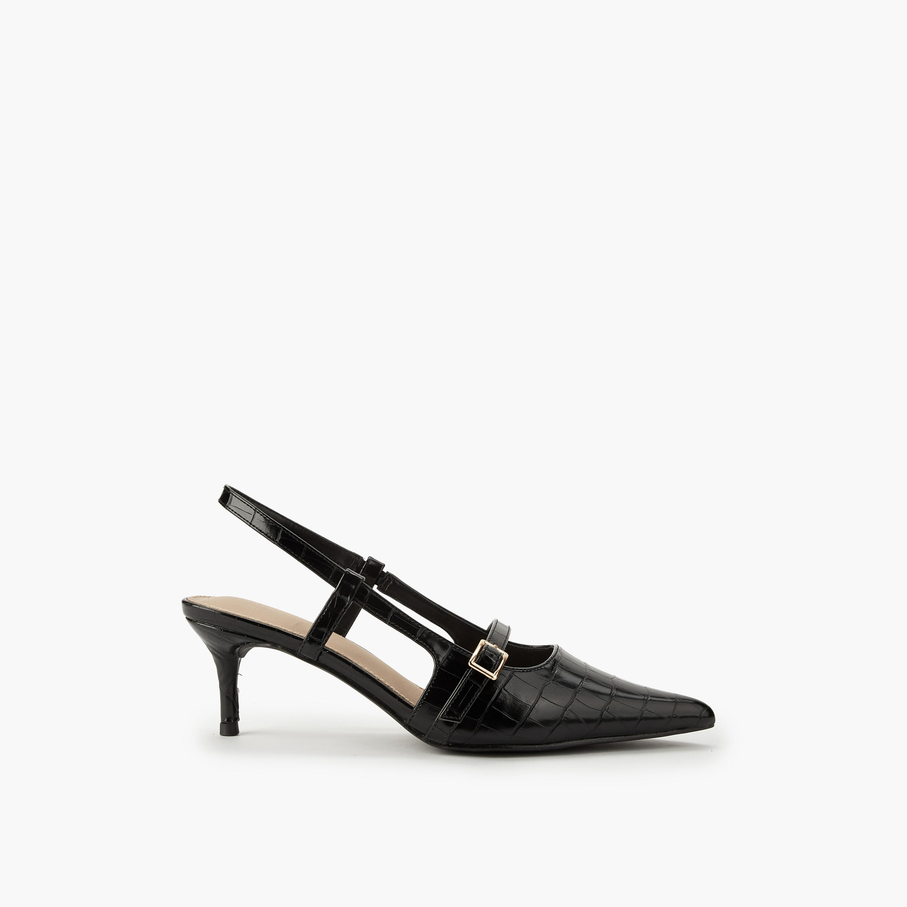 Flora Bella Women Buckle Accent Slingback Shoes-women-shoes-heels-image-2