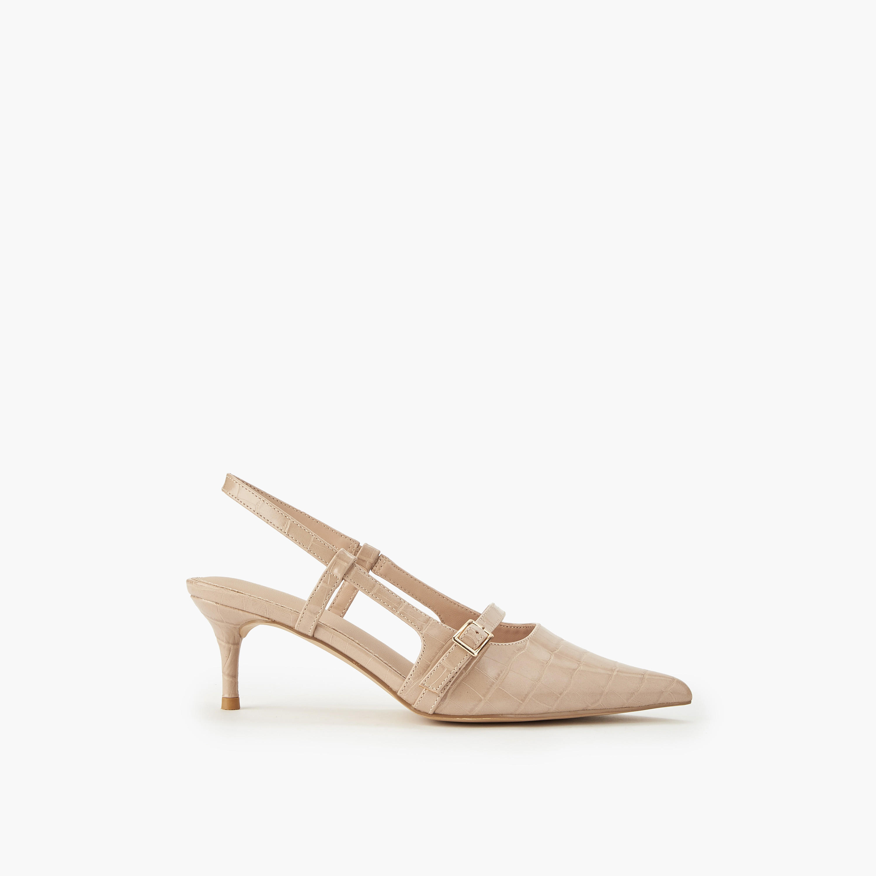 Flora Bella Women Buckle Accent Slingback Shoes-women-shoes-heels-image-2
