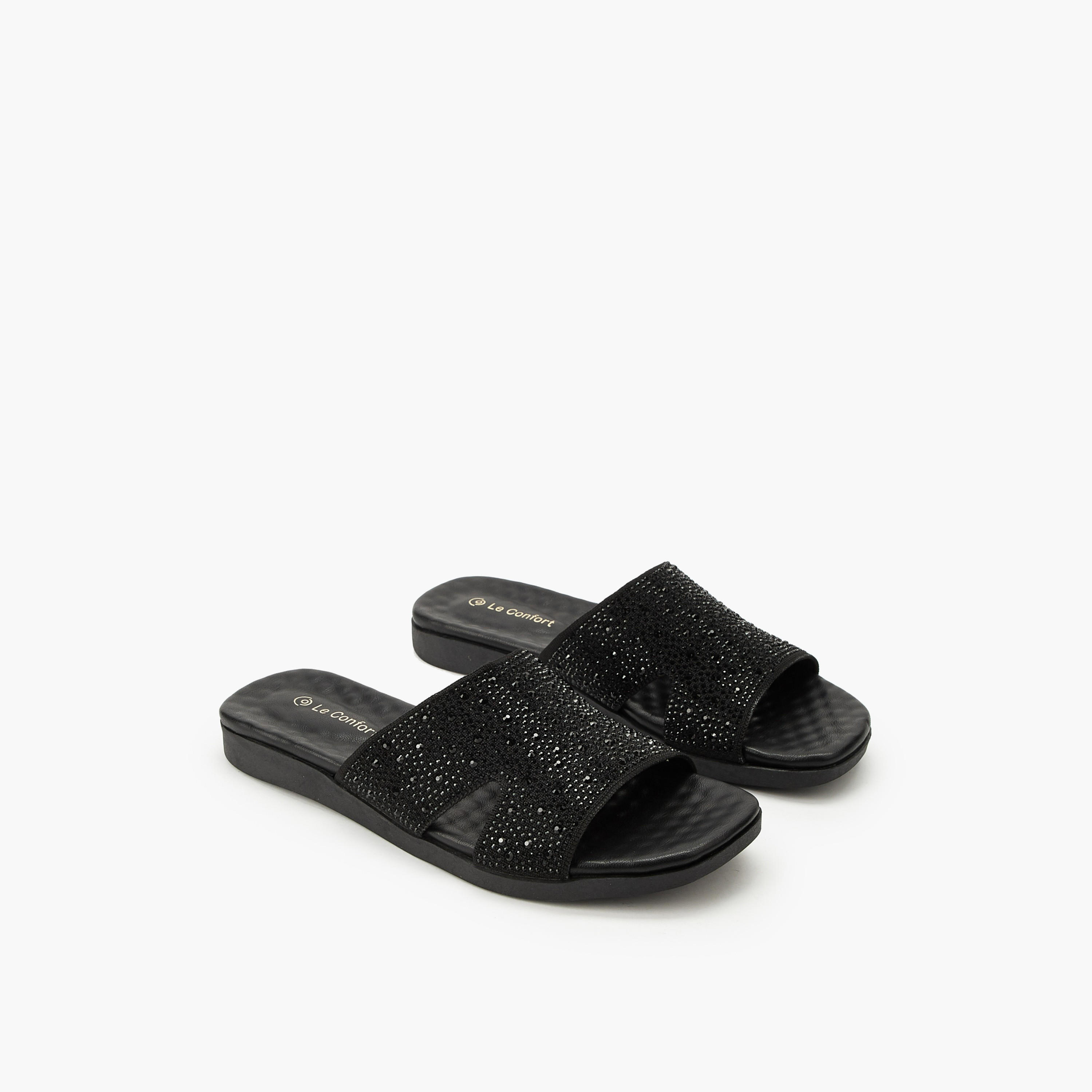 Le Confort Women Embellished Sandals-women-shoes-sandals-flats-image-1