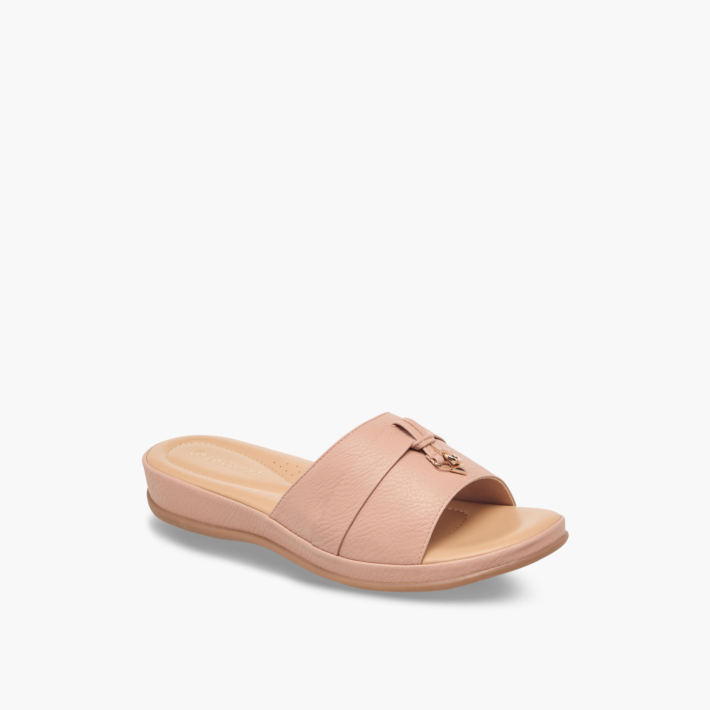 صندل سهل الارتداء بتزيينات للنساء من لو كونفورت-women-shoes-flats-sandals-image-2
