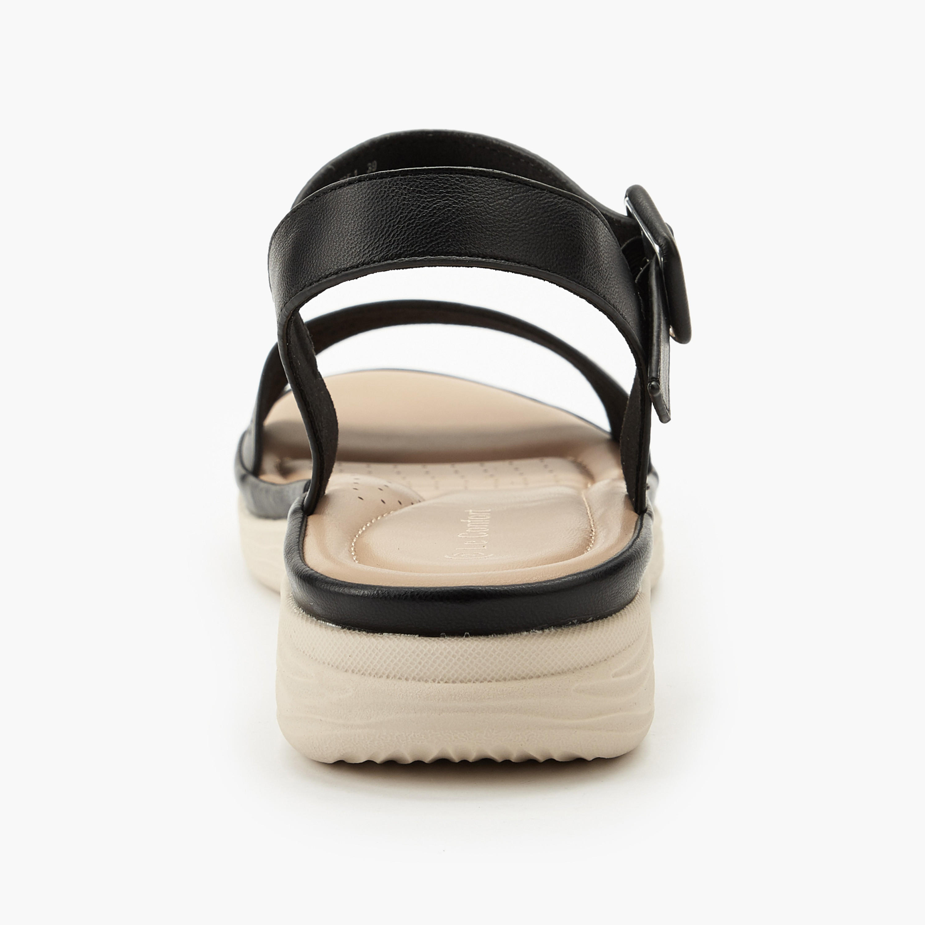 صندل بتفاصيل مثقبة للنساء من لو كونفورت-women-shoes-flats-sandals-image-5