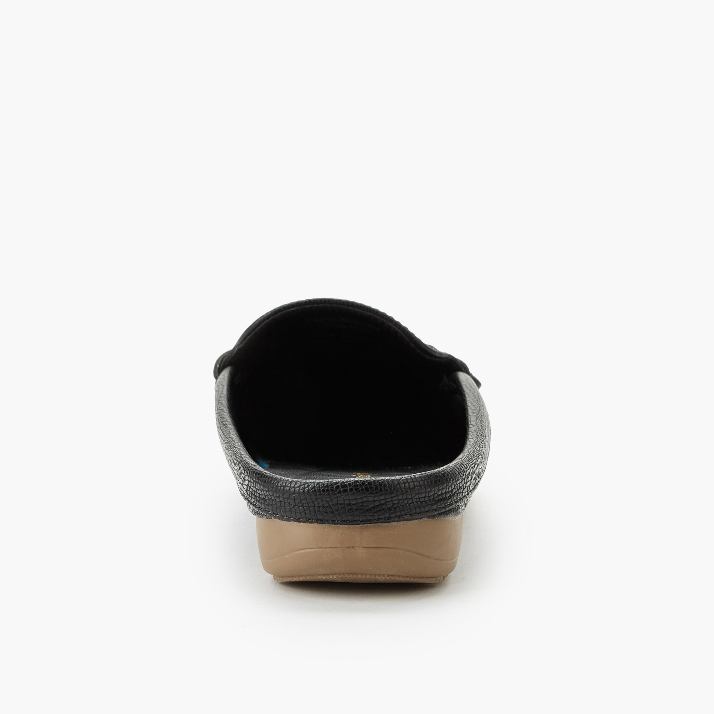 حذاء ميول بنقوش مونوجرام للنساء من لو كونفورت-women-shoes-flats-mules-image-2