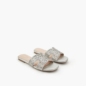 صندل مسطح مزين للنساء من سيليست-women-shoes-flats-image-1
