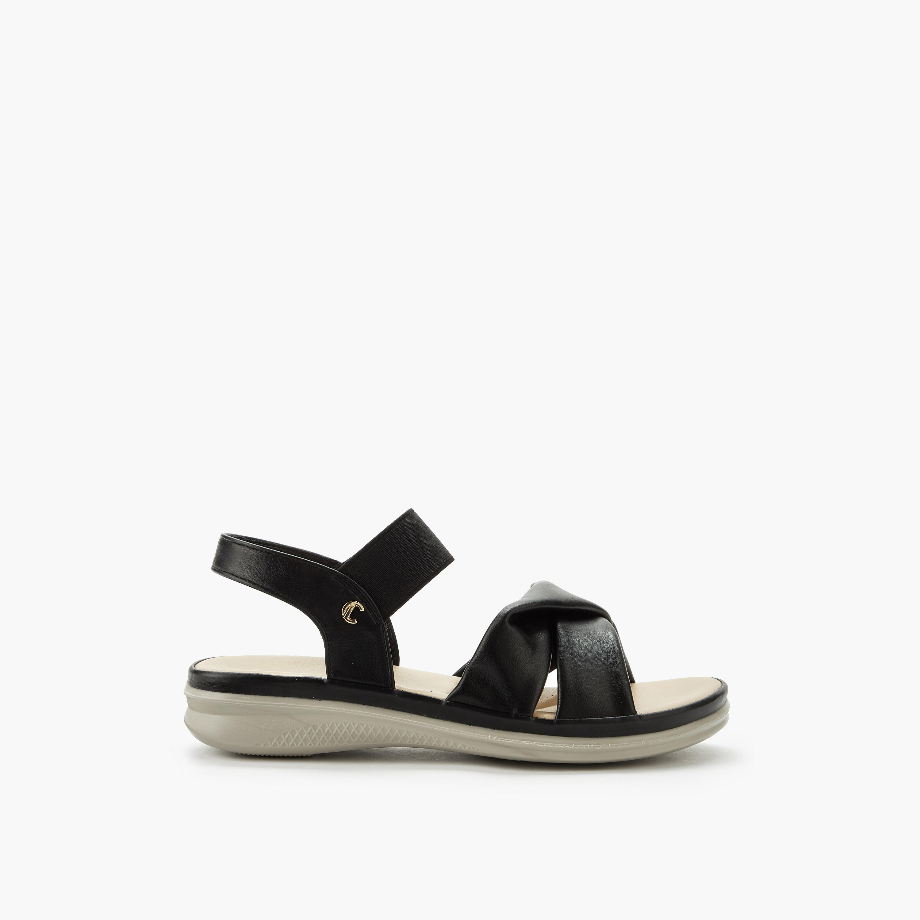 صندل مريح بأحزمة متقاطعة للنساء من لو كونفورت-women-shoes-sandals-heeled-image-3