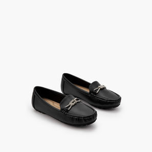 حذاء خفيف مزين بتفاصيل للنساء من لو كونفورت-women-shoes-flats-moccasins-image-1