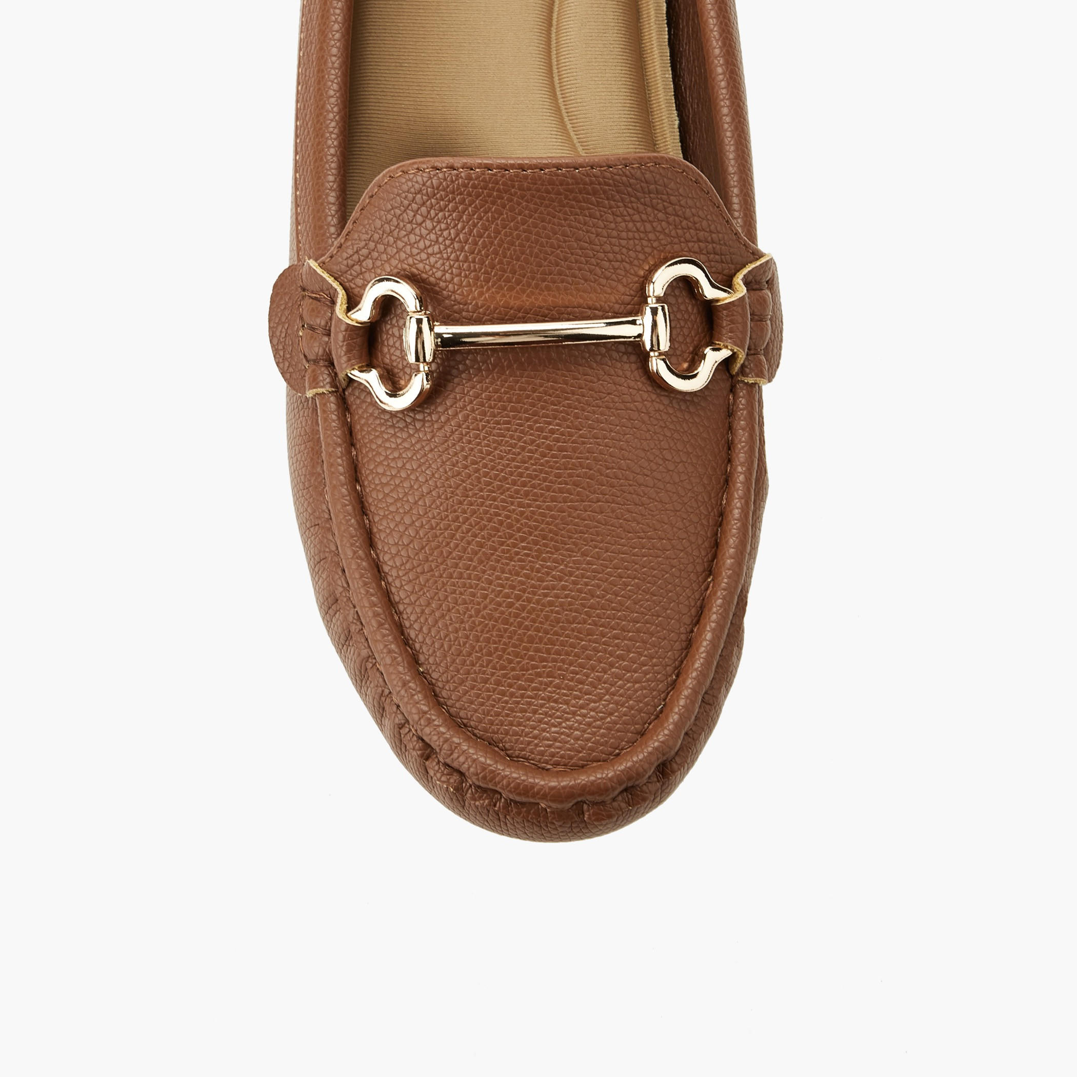 Le Confort Women Metallic Detail Moccasins-women-shoes-flats-moccasins-image-5