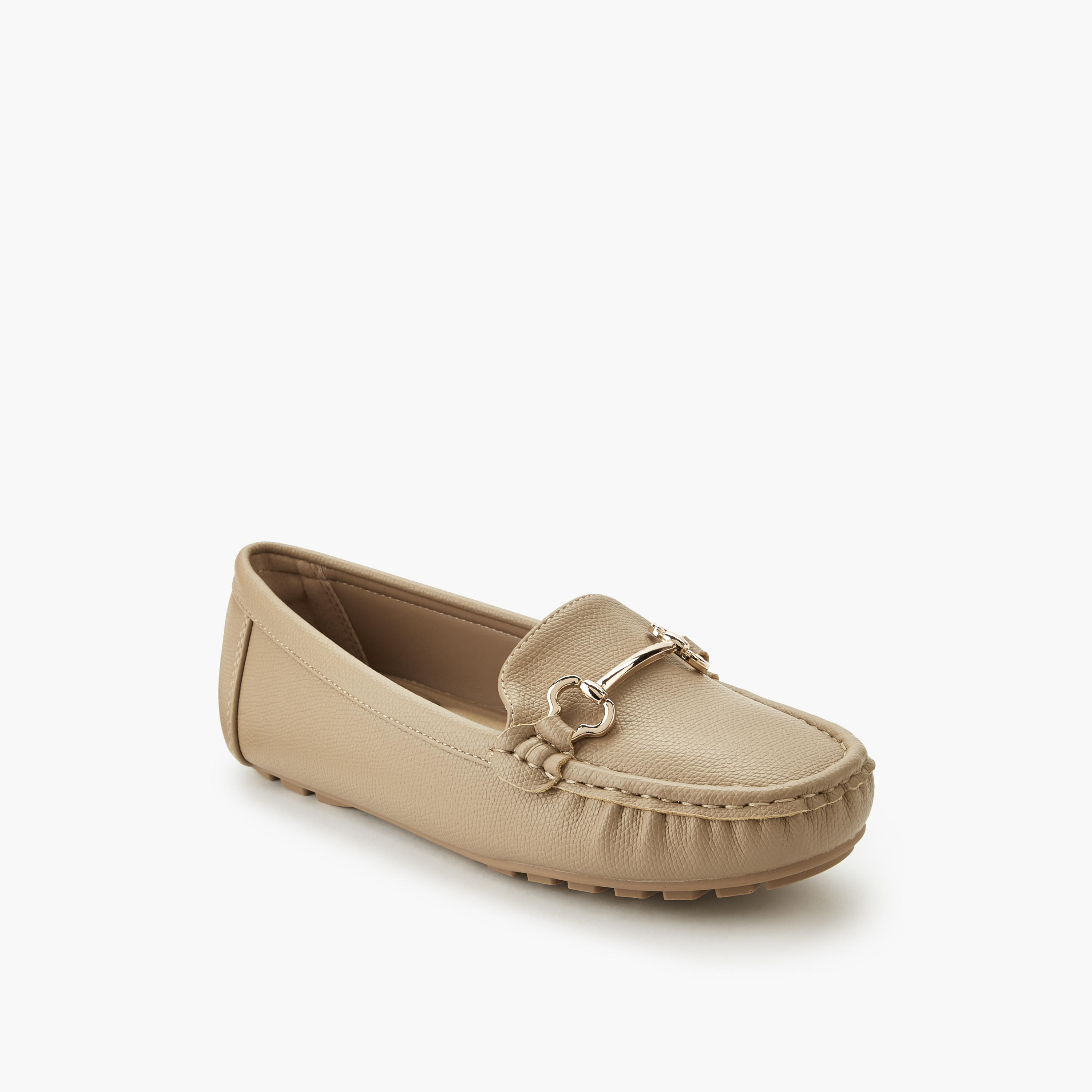 Le Confort Women Metallic Detail Moccasins-women-shoes-flats-moccasins-image-2