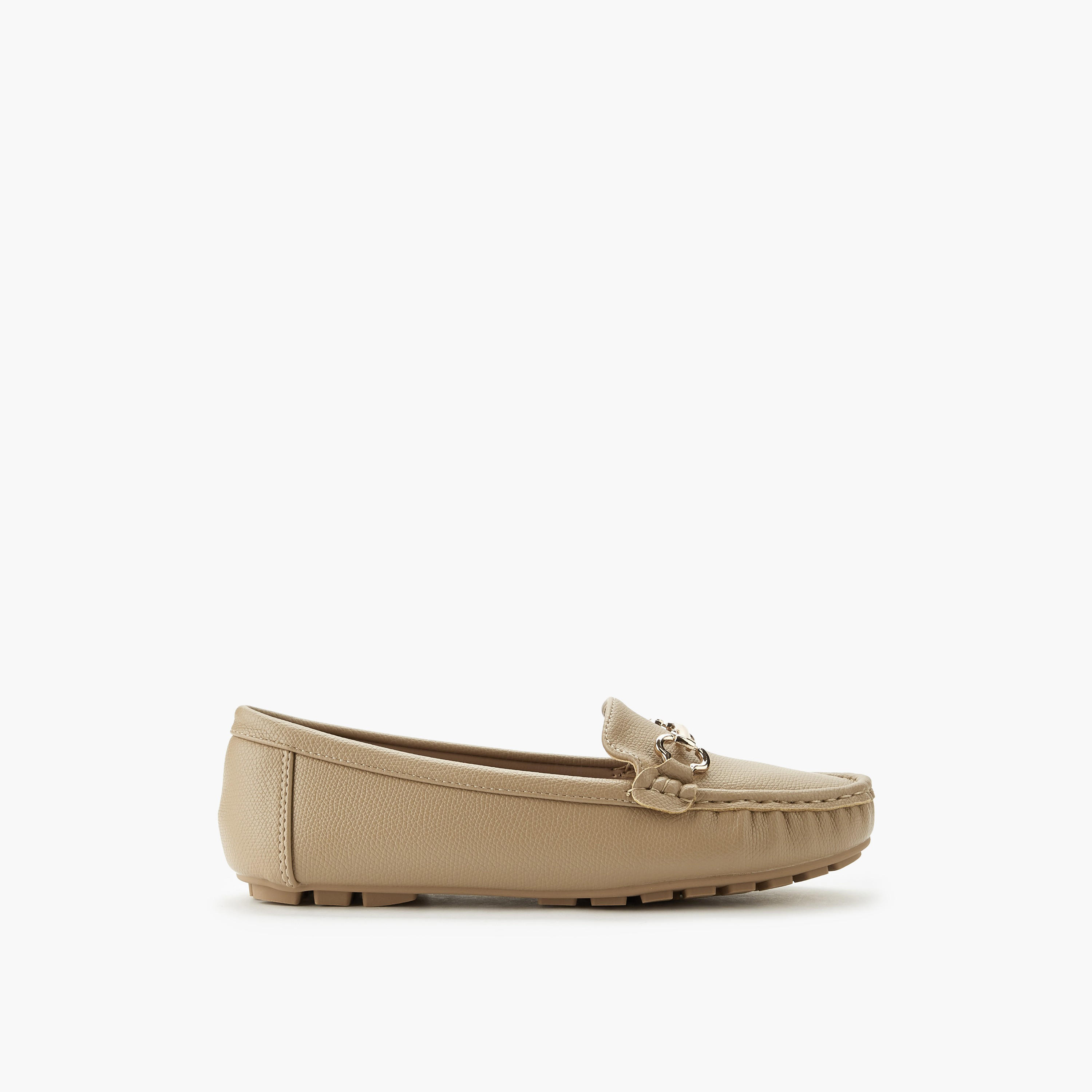 Le Confort Women Metallic Detail Moccasins-women-shoes-flats-moccasins-image-3