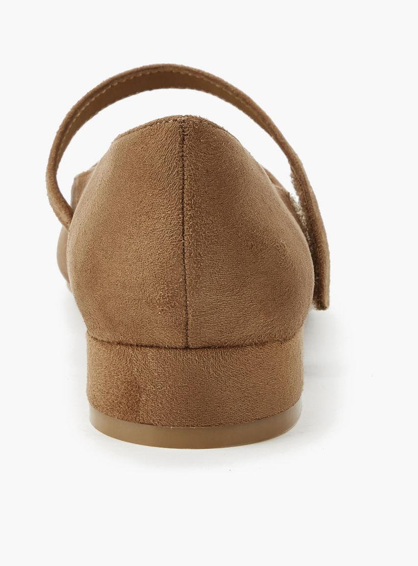 Le Confort Women Textured Square Toe Mary Jane Shoes-women-shoes-ballerinas-image-5