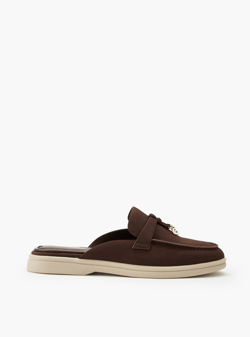 حذاء ميول بزينة معدنية للنساء من لو كونفورت-women-shoes-flats-mules-image-3