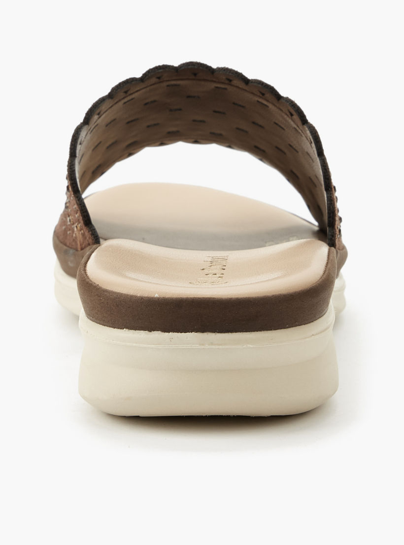 Le Confort Women Laser Cut Embellished Sandals-women-shoes-flats-sandals-image-5