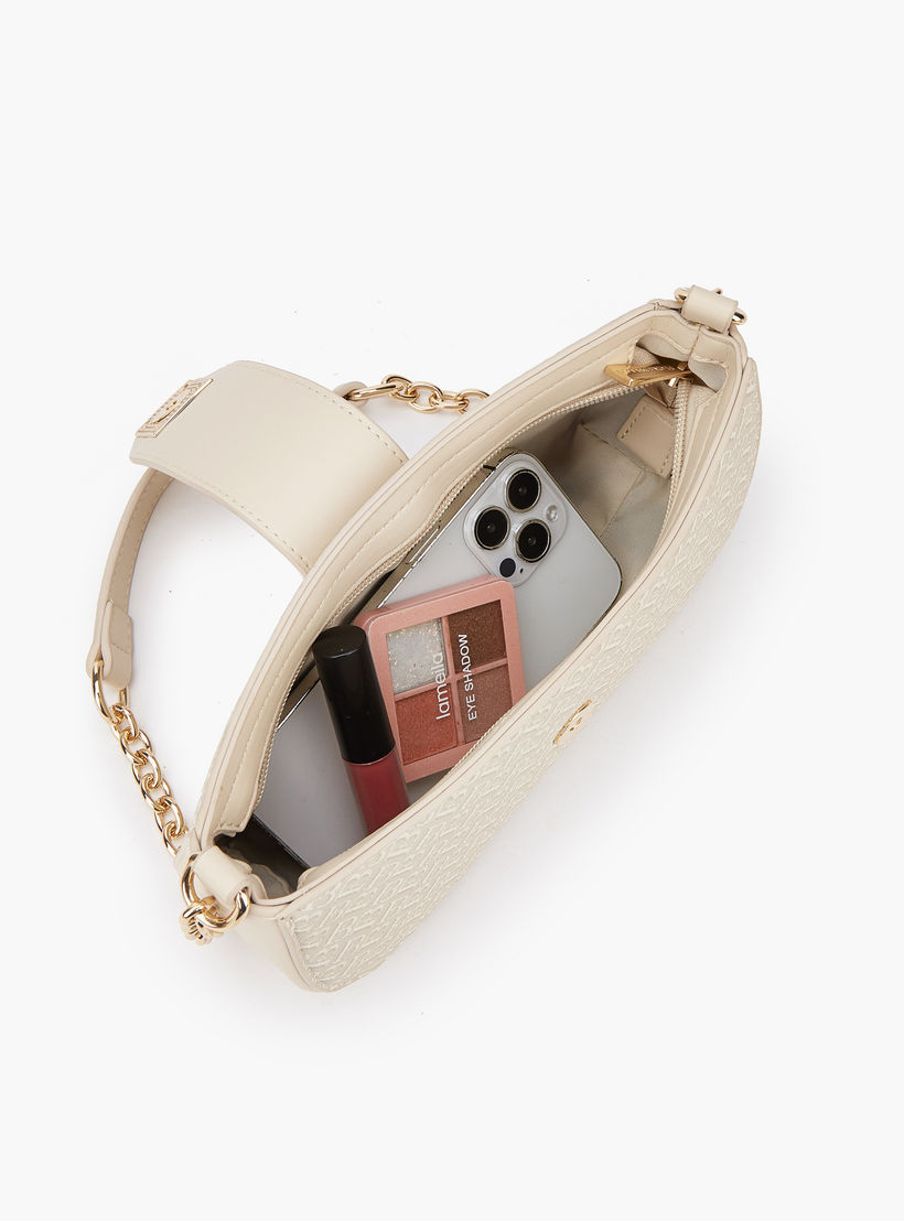 Flora Bella Monogram Print Shoulder Bag with Magnetic Snap Closure-women-bagsandwallets-handbags-image-7