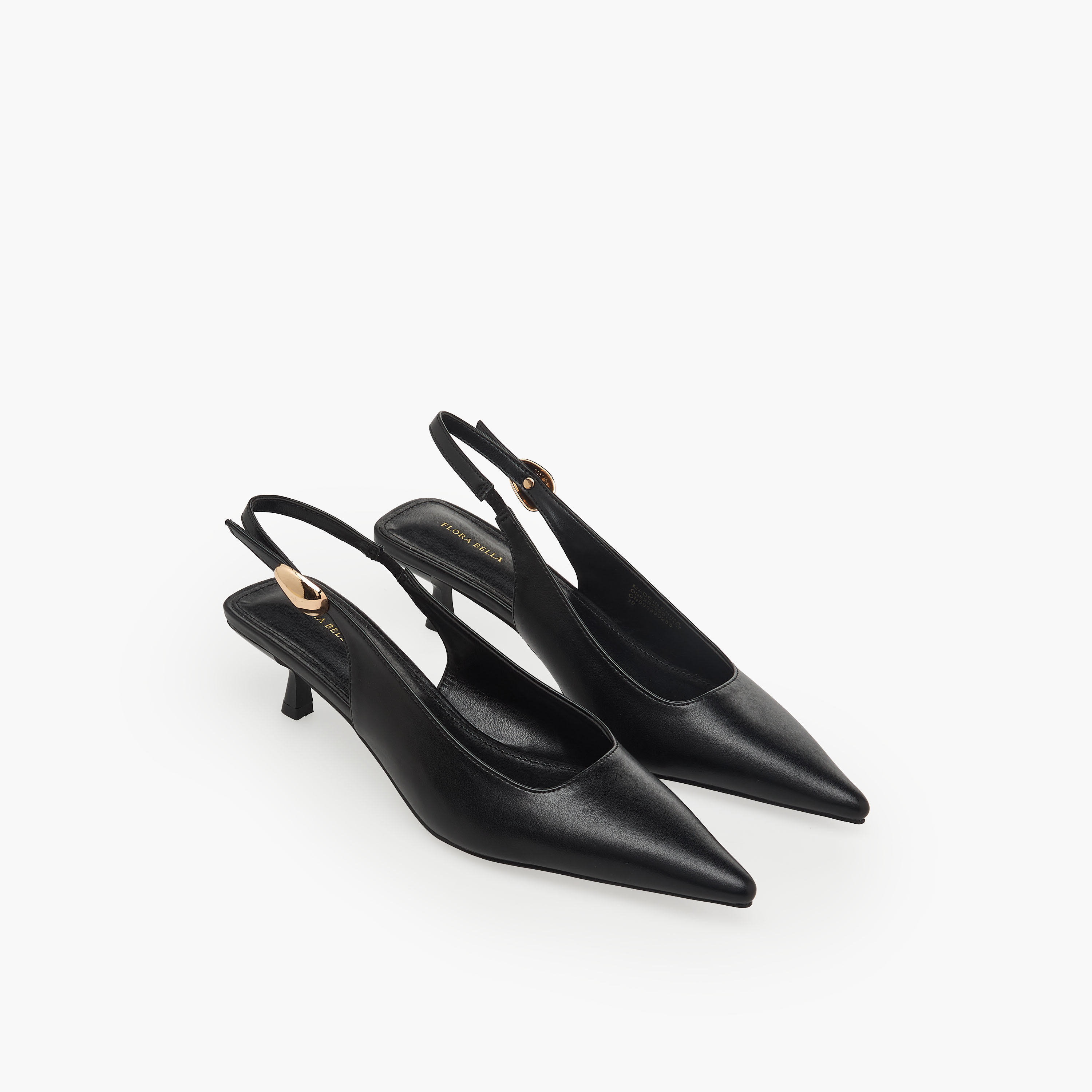 Flora Bella Women Pointed Toe Kitten Heel Mules-women-shoes-sandals-heeled-image-1