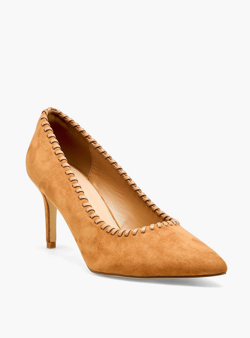 Flora Bella Women Whipstitch Trim Pointed Toe Pumps-women-shoes-sandals-heeled-image-2
