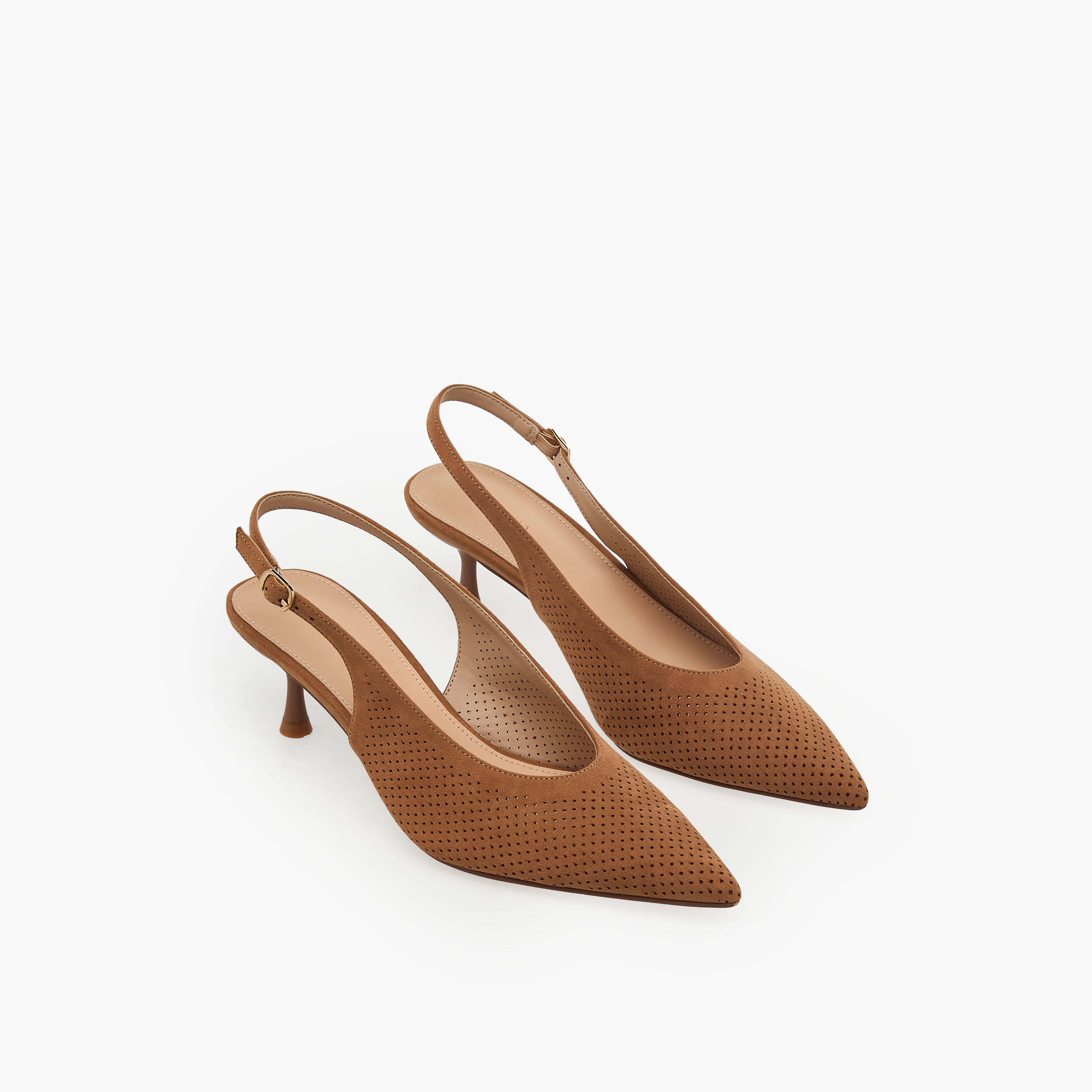 Flora Bella Women Pointed Toe Kitten Heel Mules-women-shoes-sandals-heeled-image-1