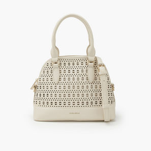 شنطة ساتشيل بنقوش ليزر وحزام قابل للفصل من فلورا بيلا-women-bagsandwallets-handbags-image-1