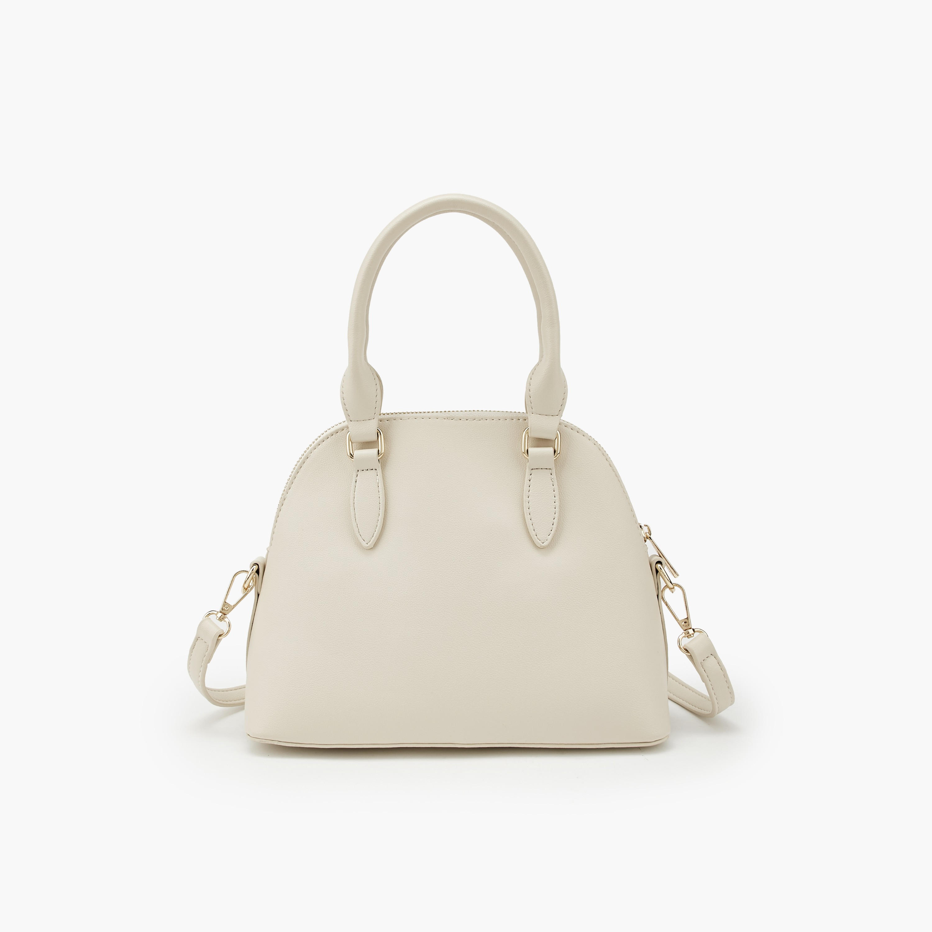 Flora Bella Laser Cut Satchel Bag with Detachable Strap-women-bagsandwallets-handbags-image-3