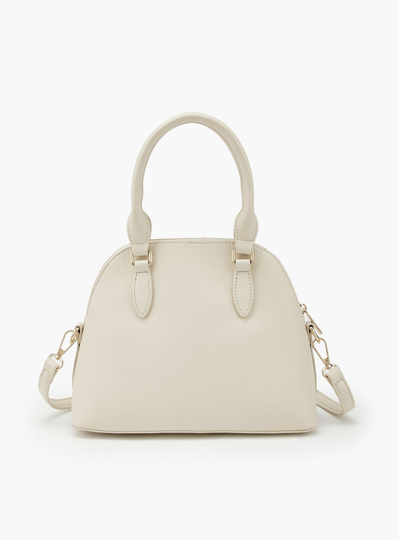 Flora Bella Laser Cut Satchel Bag with Detachable Strap-women-bagsandwallets-handbags-image-3